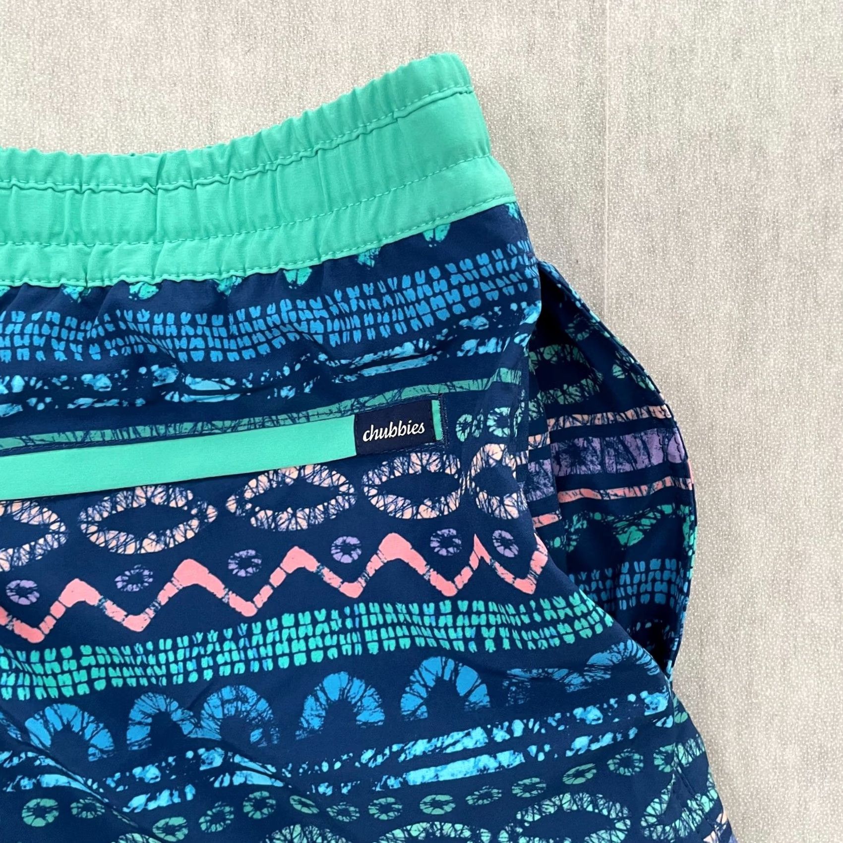 Chubbies Chubbies Shorts 2XL Blue The Favs 7" Classic Swim Trunks Lined Men XXL NEW Size US 39 - 4 Thumbnail