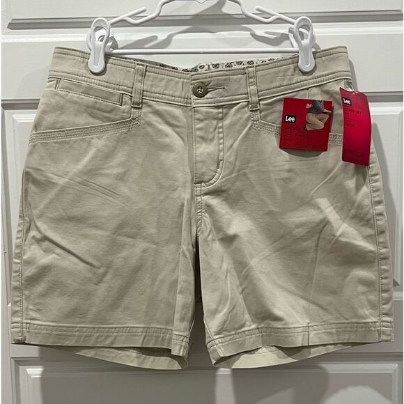 Lee Lee Comfort Fit Stretchy Chino Shorts 6M Size 28" / US 6 / IT 42 - 1 Thumbnail