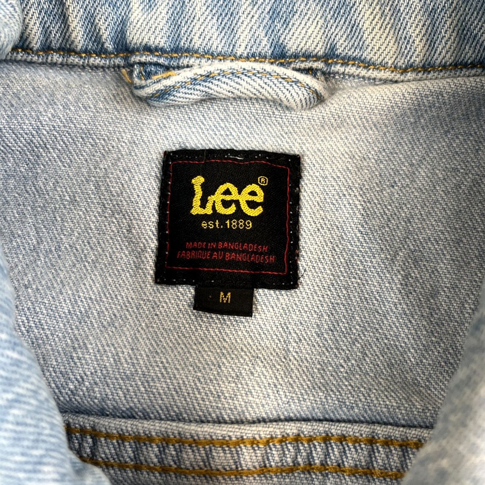 Lee Lee Rider Jacket Denim Jacket Mens Medium Blue Trucker Style 3-in-1 Workwear Size US M / EU 48-50 / 2 - 7 Thumbnail