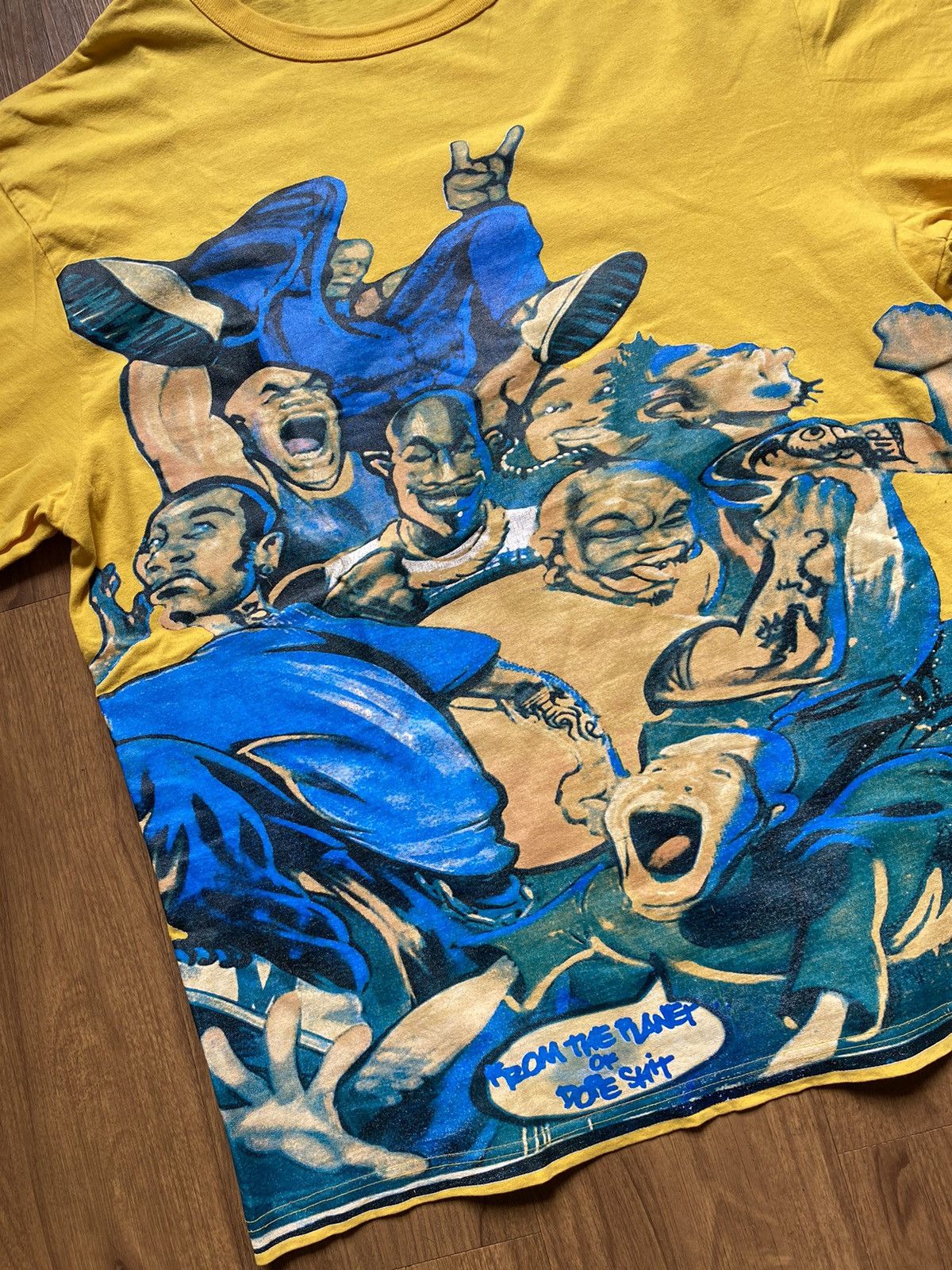 Vintage Vintage CONART Streetwear All Of Print 90s Yellow Size US XL / EU 56 / 4 - 2 Thumbnail