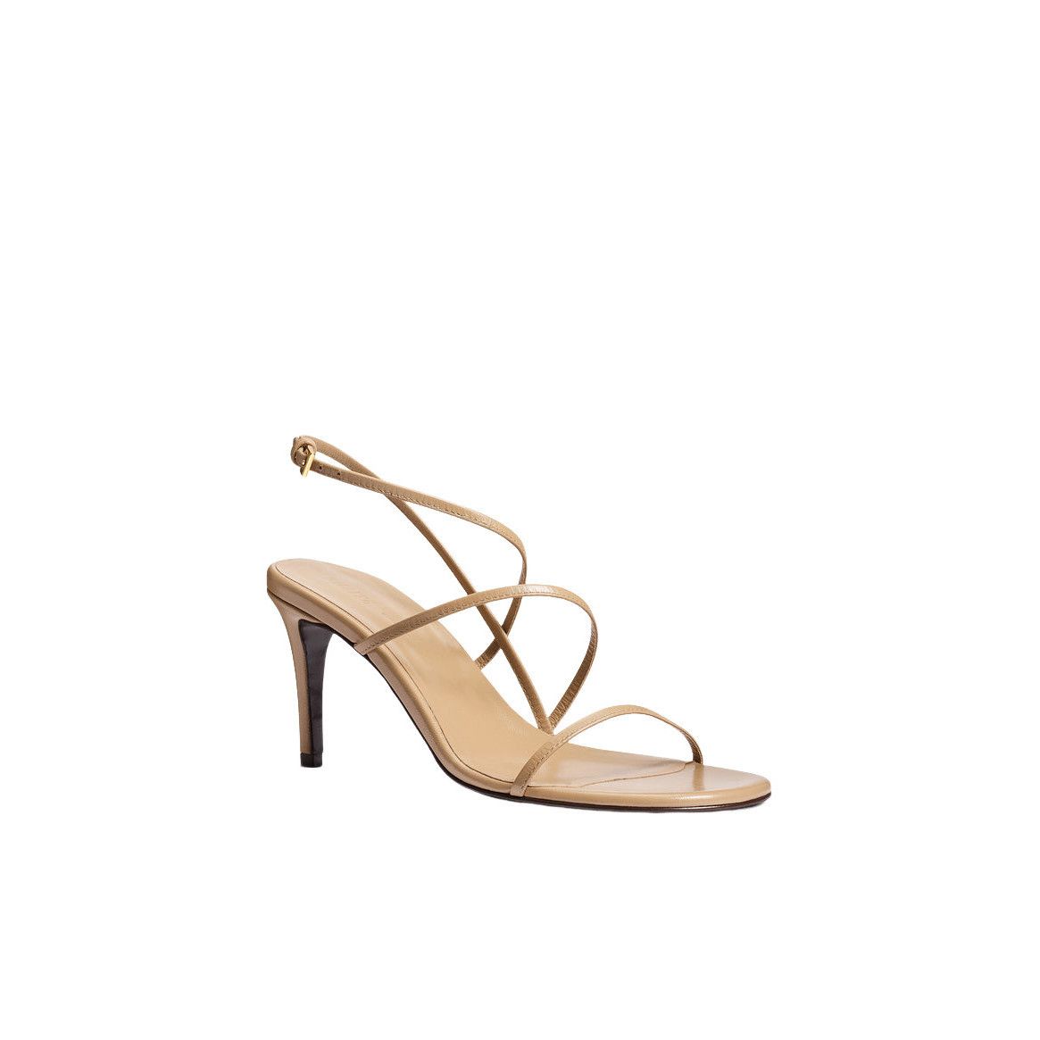 KHAITE KHAITE Loop Beige Leather 75mm Sandals New And Authentic (Wo Size US 6 / IT 36 - 2 Thumbnail
