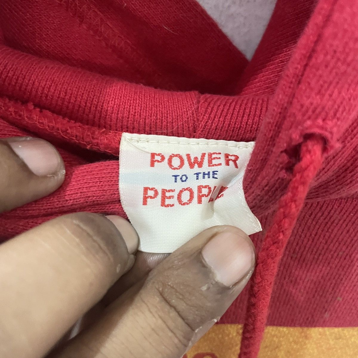 Japanese Brand Vintage Power Of The People hoodies Size US M / EU 48-50 / 2 - 5 Thumbnail