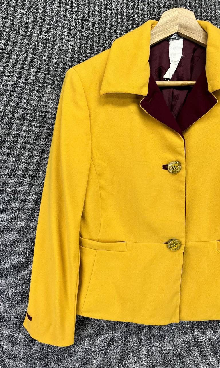 Versace Vintage Gianni Versace Wool Cardigan Coat Jacket Size S / US 4 / IT 40 - 3 Thumbnail
