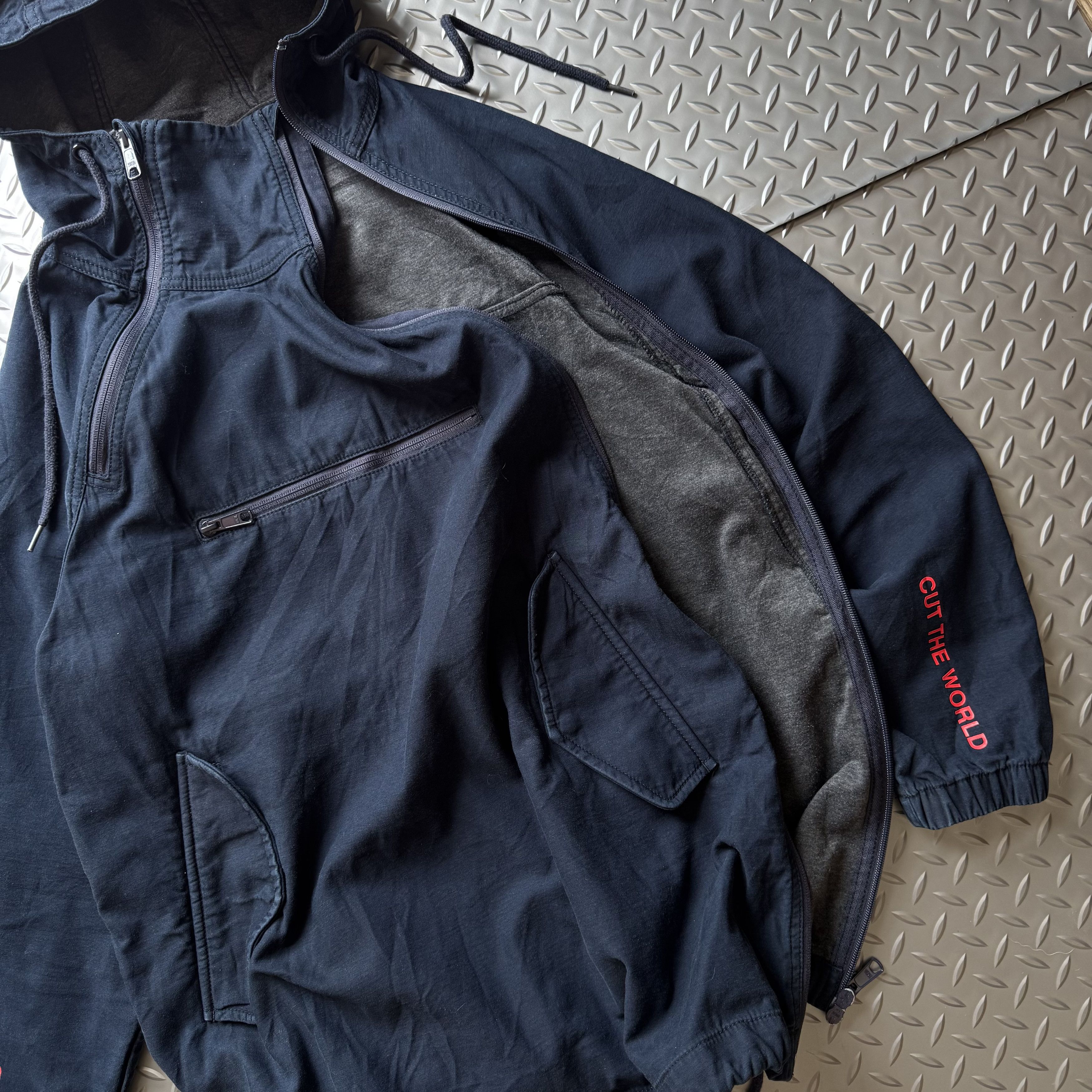 Japanese Brand 5CM Technical Asymmetrical Zip Jacket Size US M / EU 48-50 / 2 - 6 Thumbnail