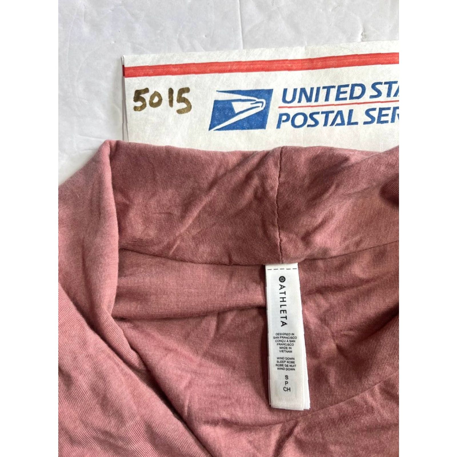 Athleta Athleta Wind Down Robe Cardigan Sweater Women Small Pink Rose Open Long Sleeve Vintage No Size ONE SIZE - 8 Thumbnail