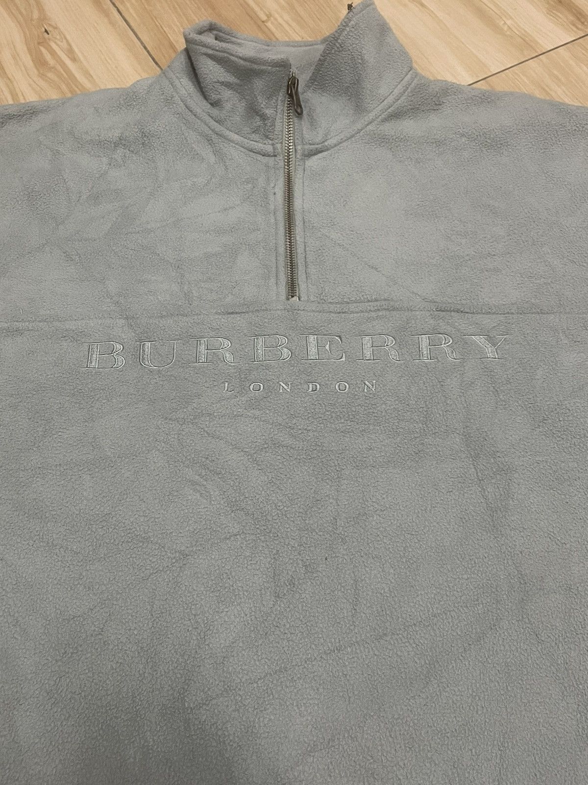 Burberry vintage burberry half zipper Size US M / EU 48-50 / 2 - 3 Thumbnail
