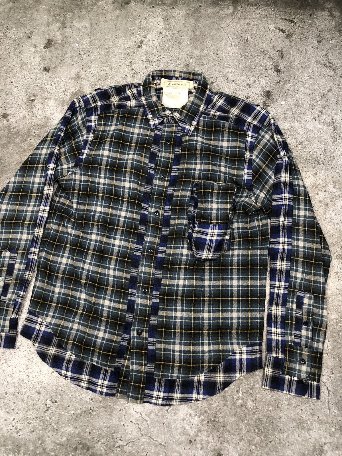 ANREALAGE × Japanese Brand ANREALAGE BUTTON FLANNEL Size US M / EU 48-50 / 2 - 2 Thumbnail