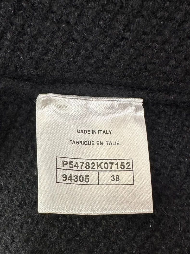 Chanel Chanel Logo shoulder button black cashmere sweater Size XS / US 0-2 / IT 36-38 - 7 Thumbnail