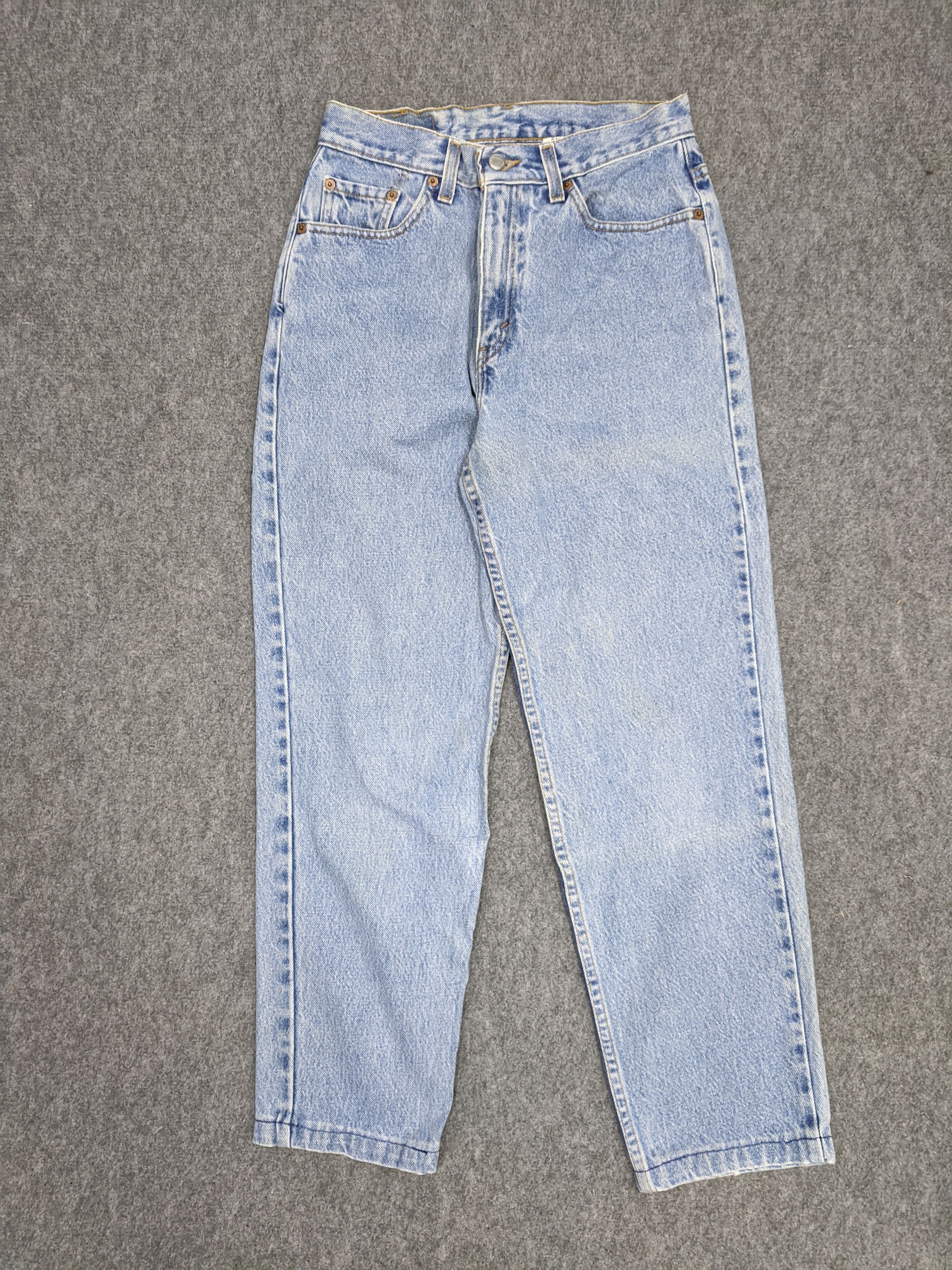Vintage 90s Levis 512 Light Wash Jeans 28x27 DP0897