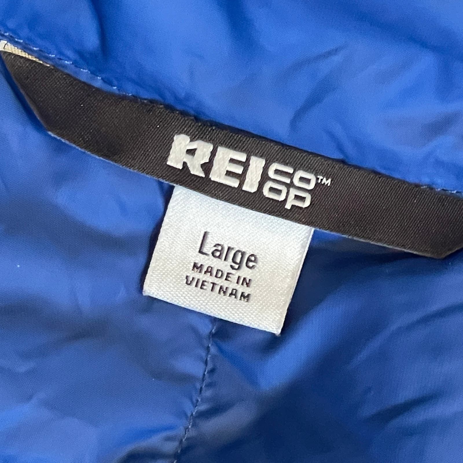 Rei REI Co-Op Men's Lightweight Down Vest Size Large WORN ONCE Size US L / EU 52-54 / 3 - 3 Thumbnail