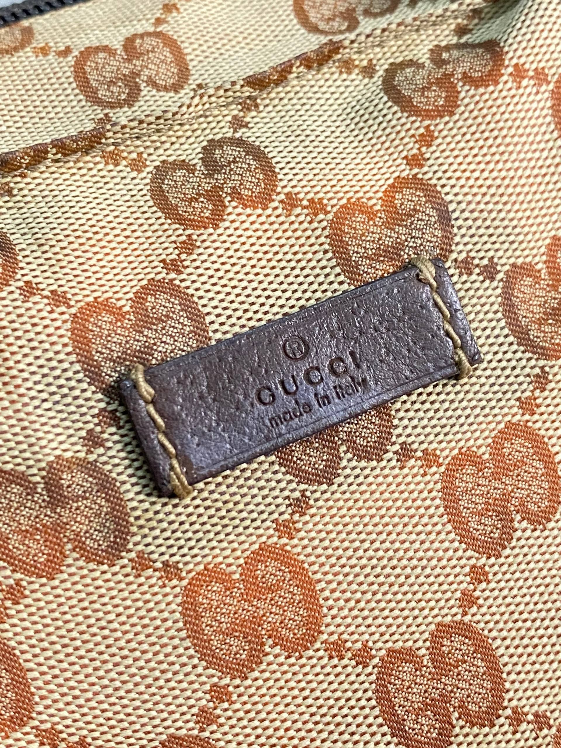 Gucci GUCCI GG Canvas Web Sherry Line Hand Bag Size ONE SIZE - 9 Thumbnail