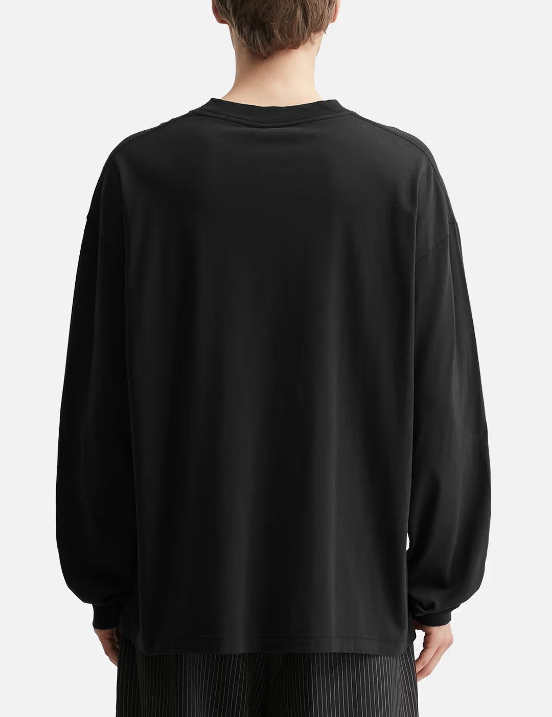 Slam Jam × Umbro Black Lazy Logo Oversized Long Sleeve T-Shirt Size US M / EU 48-50 / 2 - 4 Thumbnail