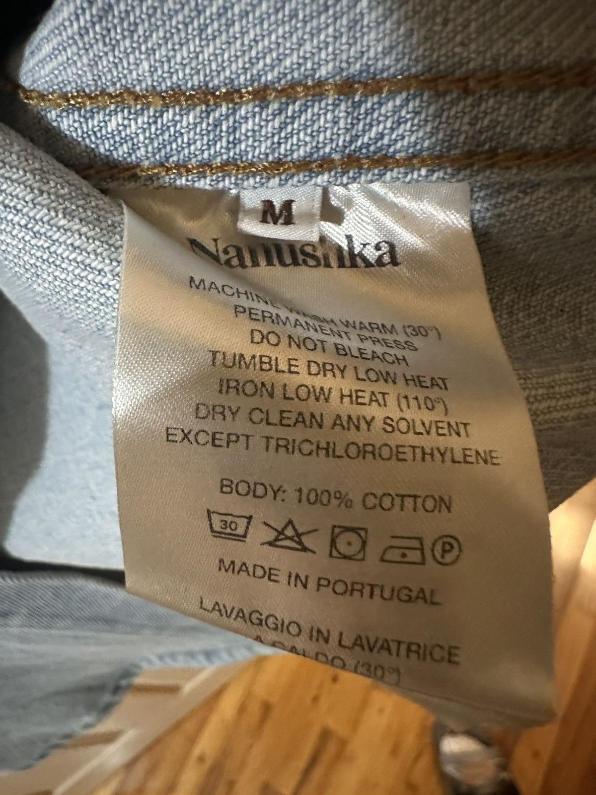 Nanushka Nanushka S/S Denim Shirt Size US M / EU 48-50 / 2 - 4 Thumbnail