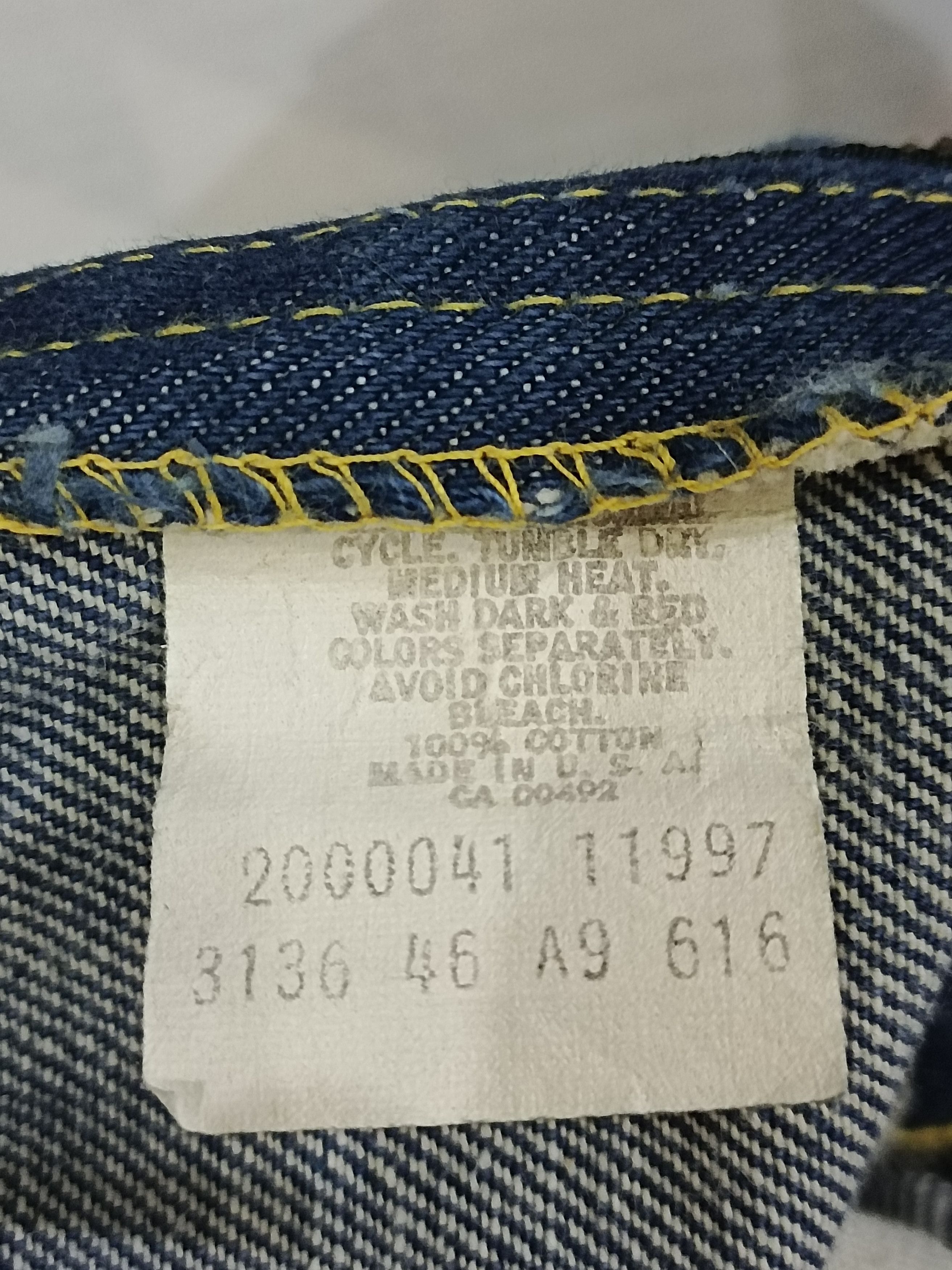 Lee Vintage Lee Rider 70s 200-0041 Size US 30 / EU 46 - 6 Thumbnail