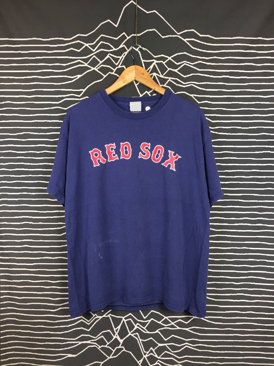 MLB × Sports Specialties × Vintage Vtg MLB Baseball Team Crew Boston Red Sox Mike Lowell Tee Size US L / EU 52-54 / 3 - 2 Thumbnail