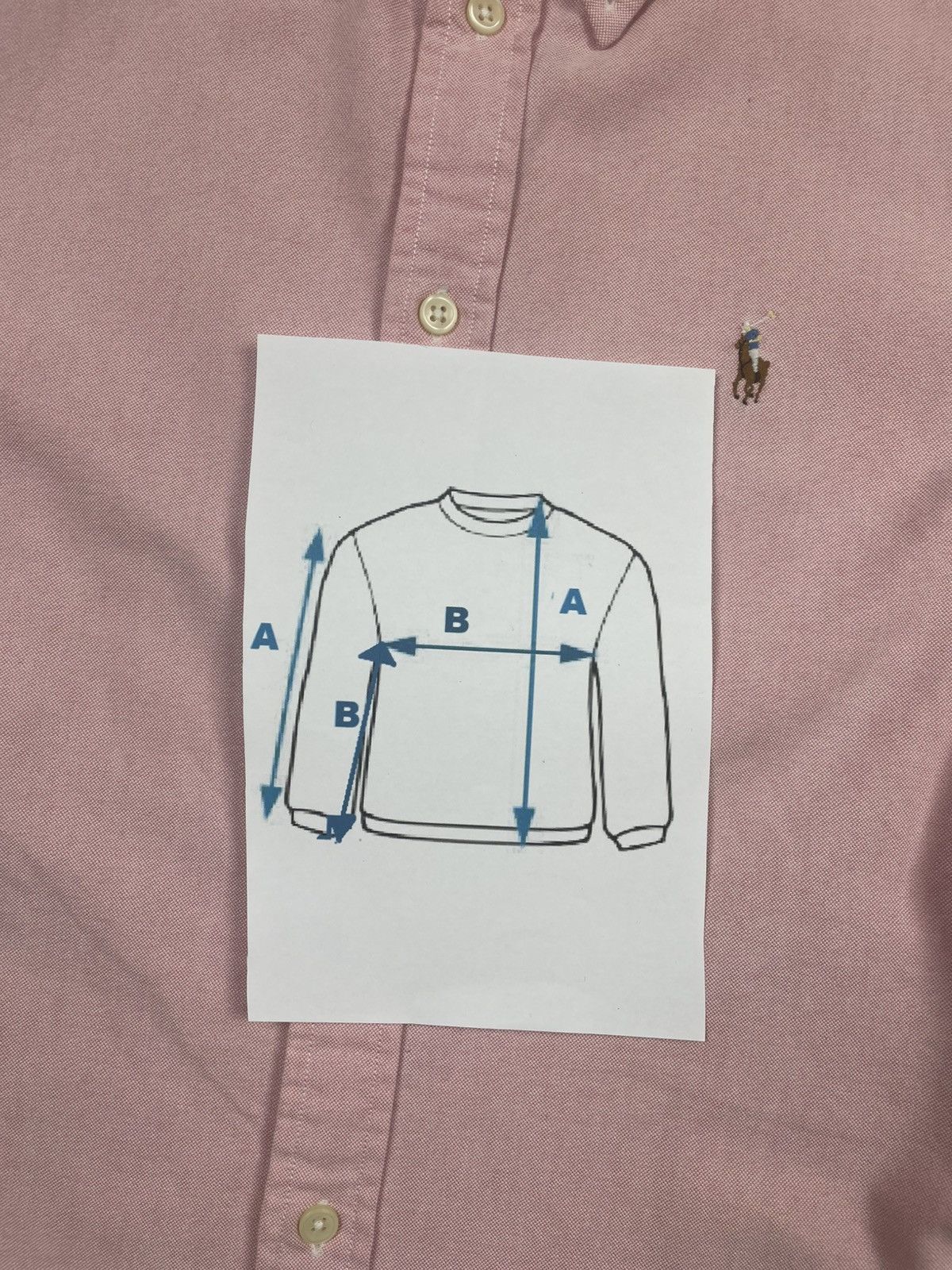 Polo Ralph Lauren Polo Ralph Lauren S Women’s Plain Light Pink Shirt Size S / US 4 / IT 40 - 5 Thumbnail