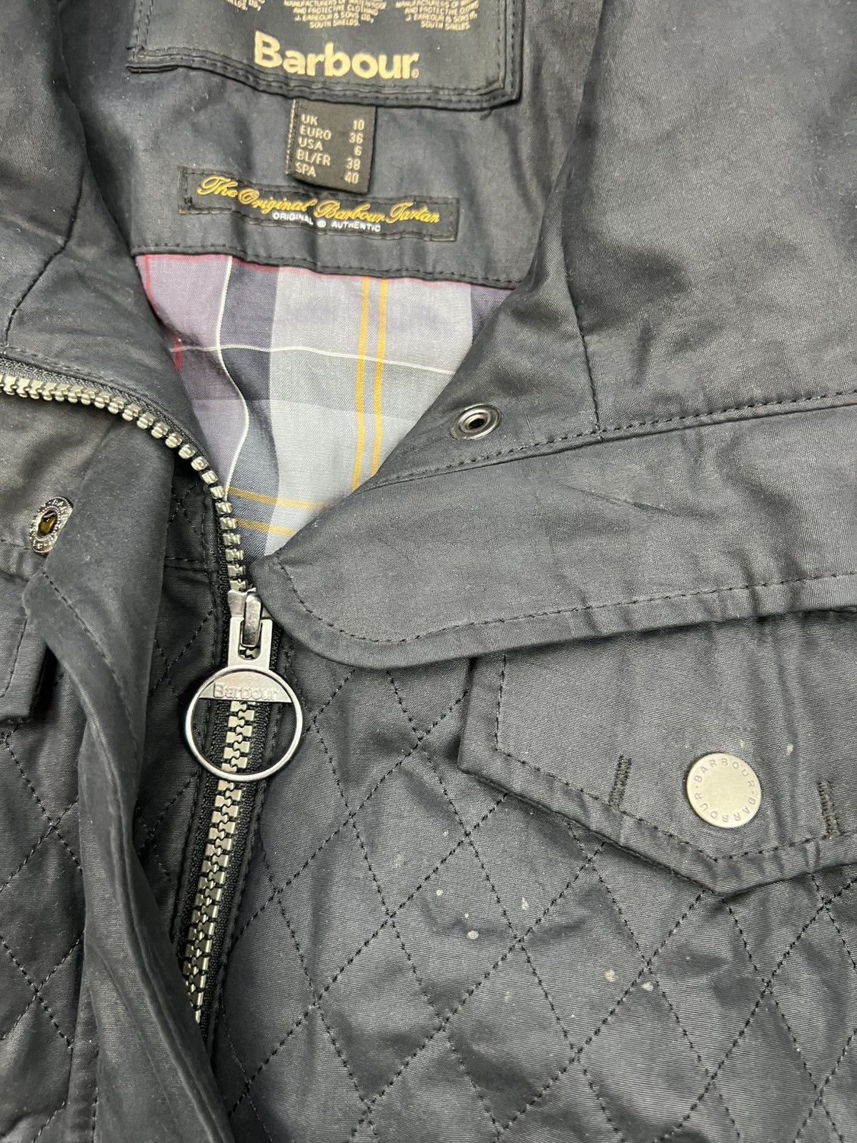 Barbour Barbour Womens Quilted Jacket Black Size M / US 6-8 / IT 42-44 - 5 Thumbnail