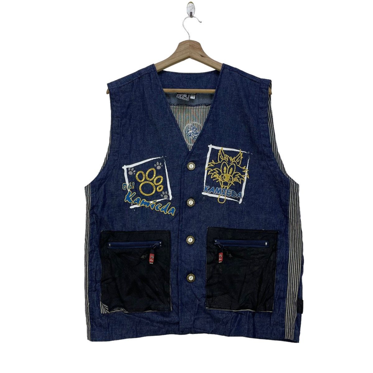 Japanese Brand Japanese Brand Oh!Kameida Vest Jacket Size US M / EU 48-50 / 2 - 1 Thumbnail