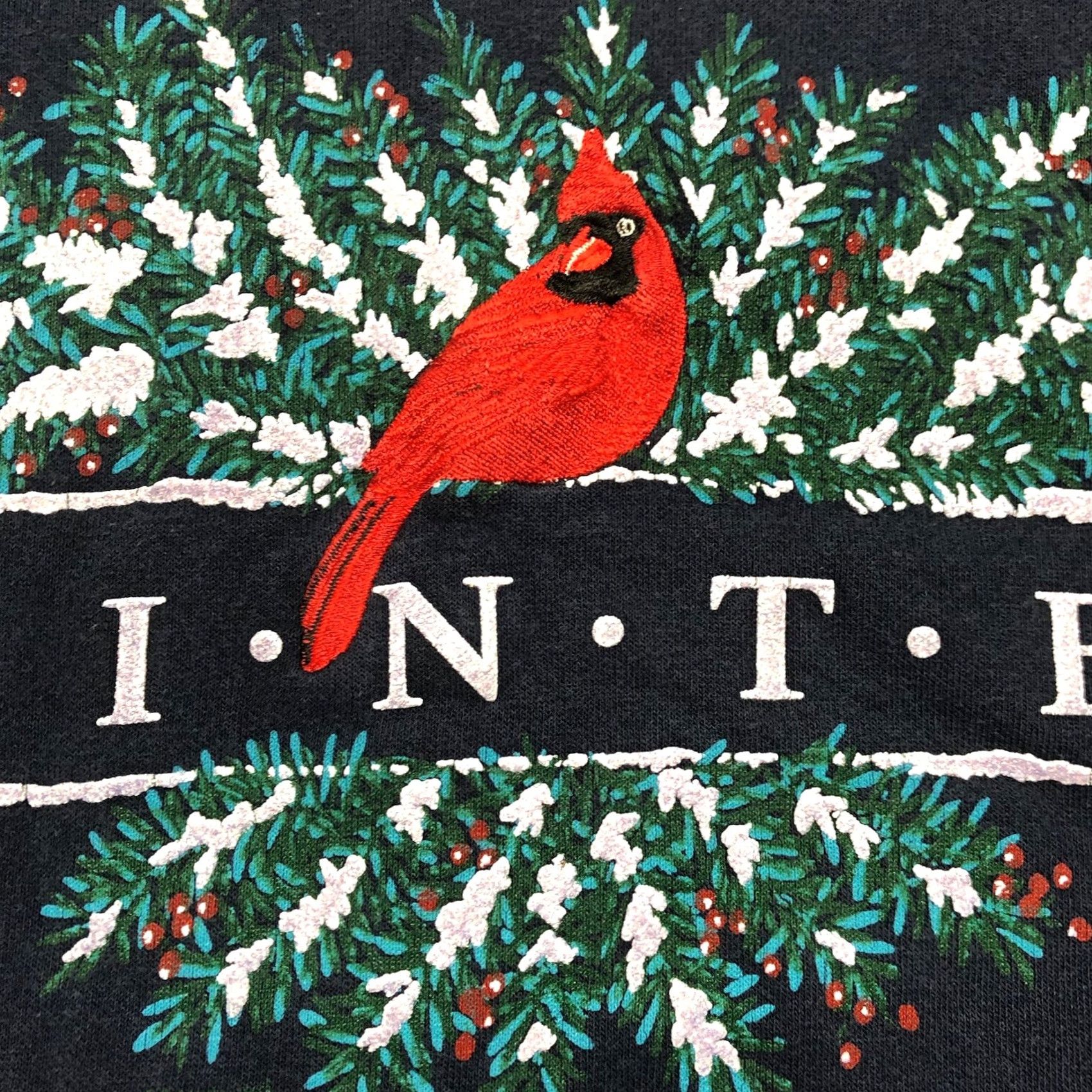 Vintage VINTAGE Sportswear Sweatshirt Cardianl Bird Embroidered Winter 1992 XL Blue Womens Shirts Pullover Crew Neck Long Sleeve Made USA Holiday 80s 90s Size XL / US 12-14 / IT 48-50 - 5 Thumbnail
