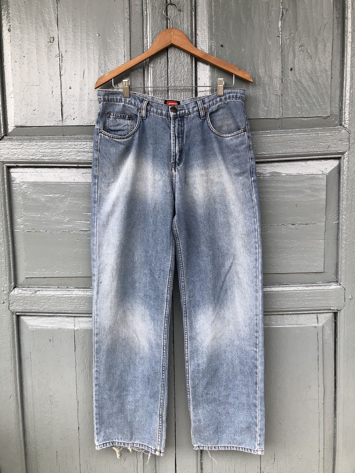 Japanese Brand × Vintage Vintage Bobson Loose Denim Pants Size US 33 - 1 Thumbnail