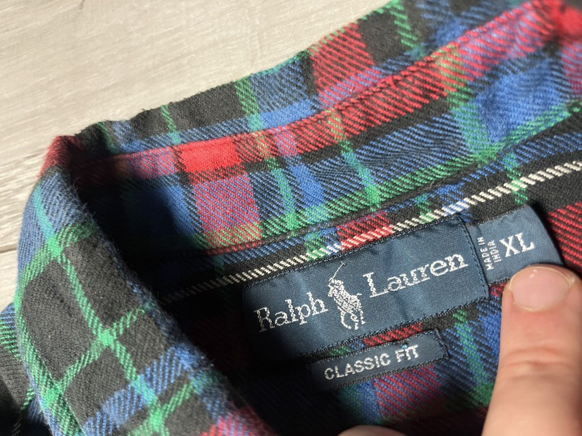 Polo Ralph Lauren Polo Ralph Lauren Flannel Shirt Plaid size XLarge Size US XL / EU 56 / 4 - 4 Thumbnail