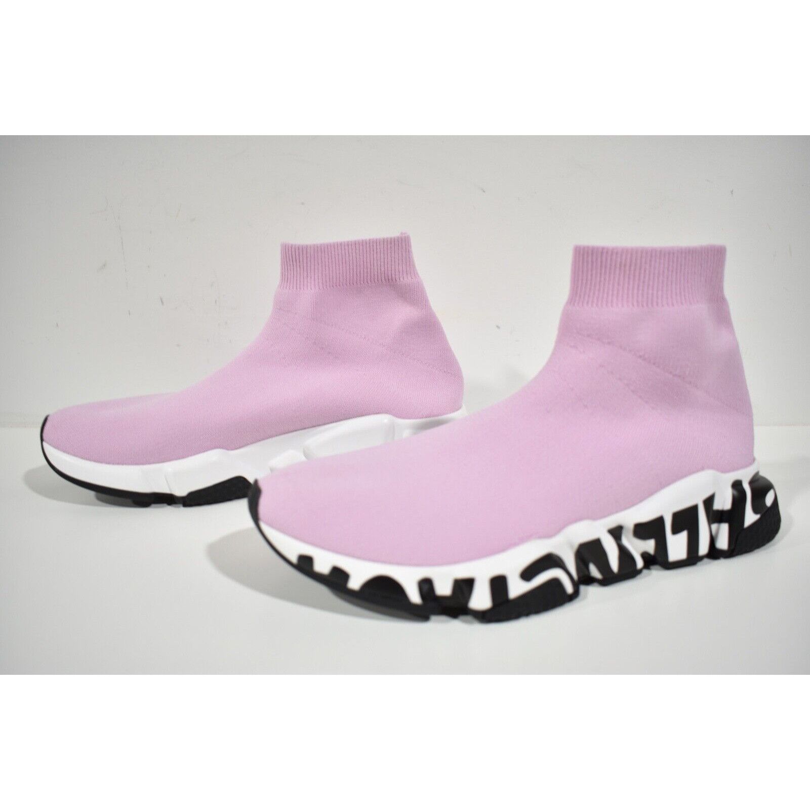 Balenciaga Speed Graffiti Sock High Top Knit Sneaker 40 Size US 10 / IT 40 - 10 Thumbnail