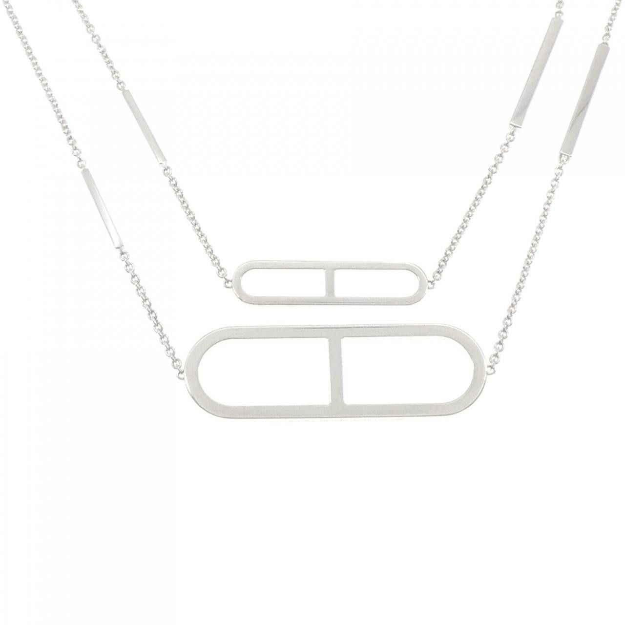 Hermes Hermes Hermes Ever Chaine d'Ancre 925 Silver Necklace Metal Necklace DUTY FREE for USA Size ONE SIZE - 1 Thumbnail