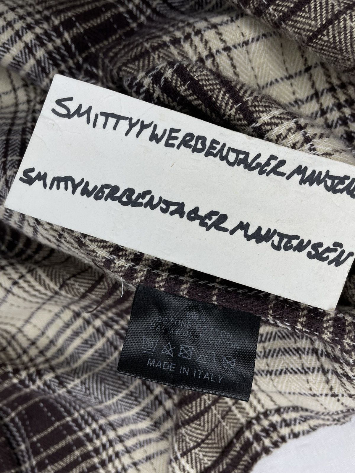 Raf Simons Raf Simons No Land Plaid Shirt Size US S / EU 44-46 / 1 - 9 Thumbnail