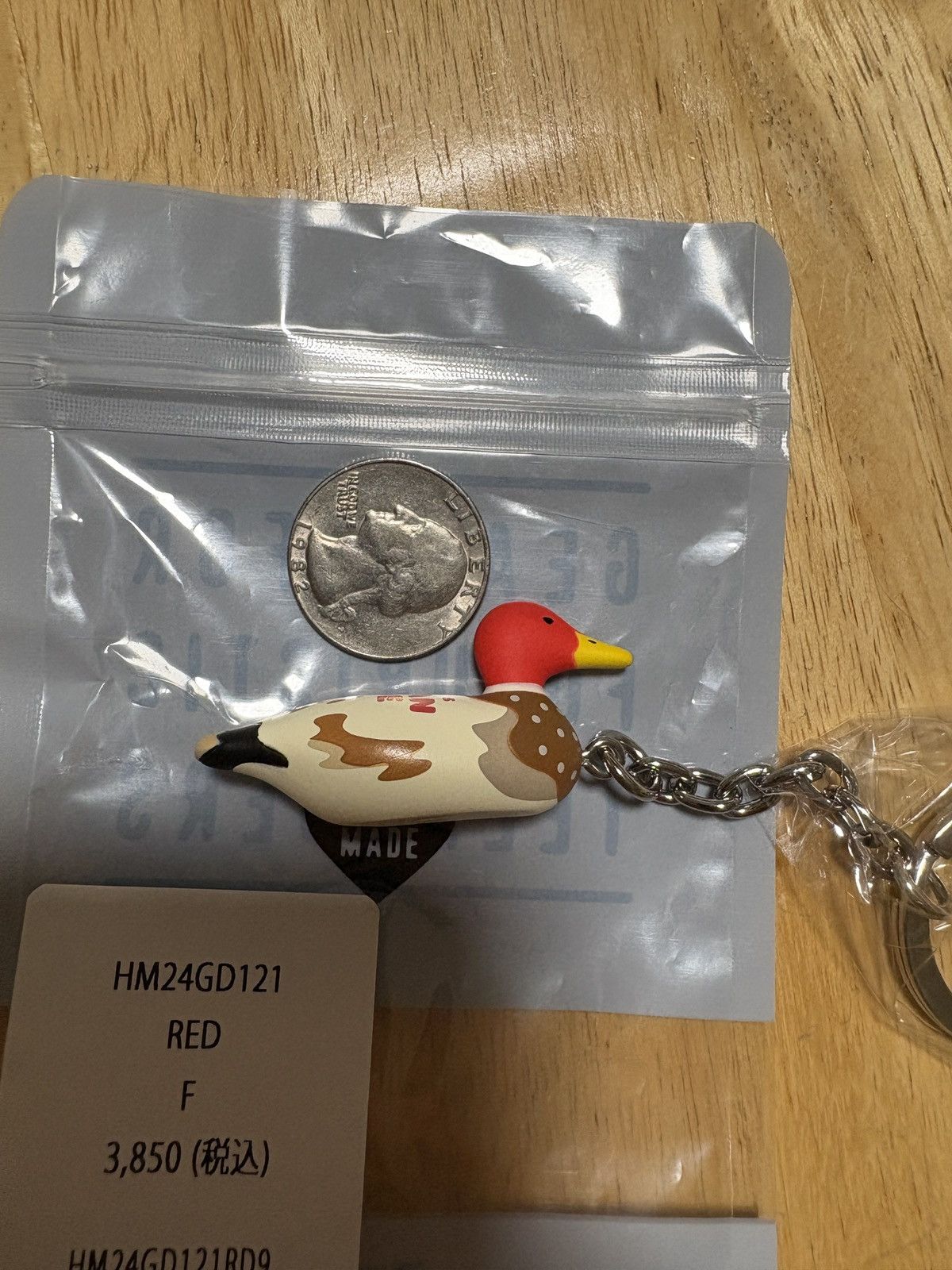 Human Made Human Made Duck Keychain Red Size ONE SIZE - 2 Thumbnail
