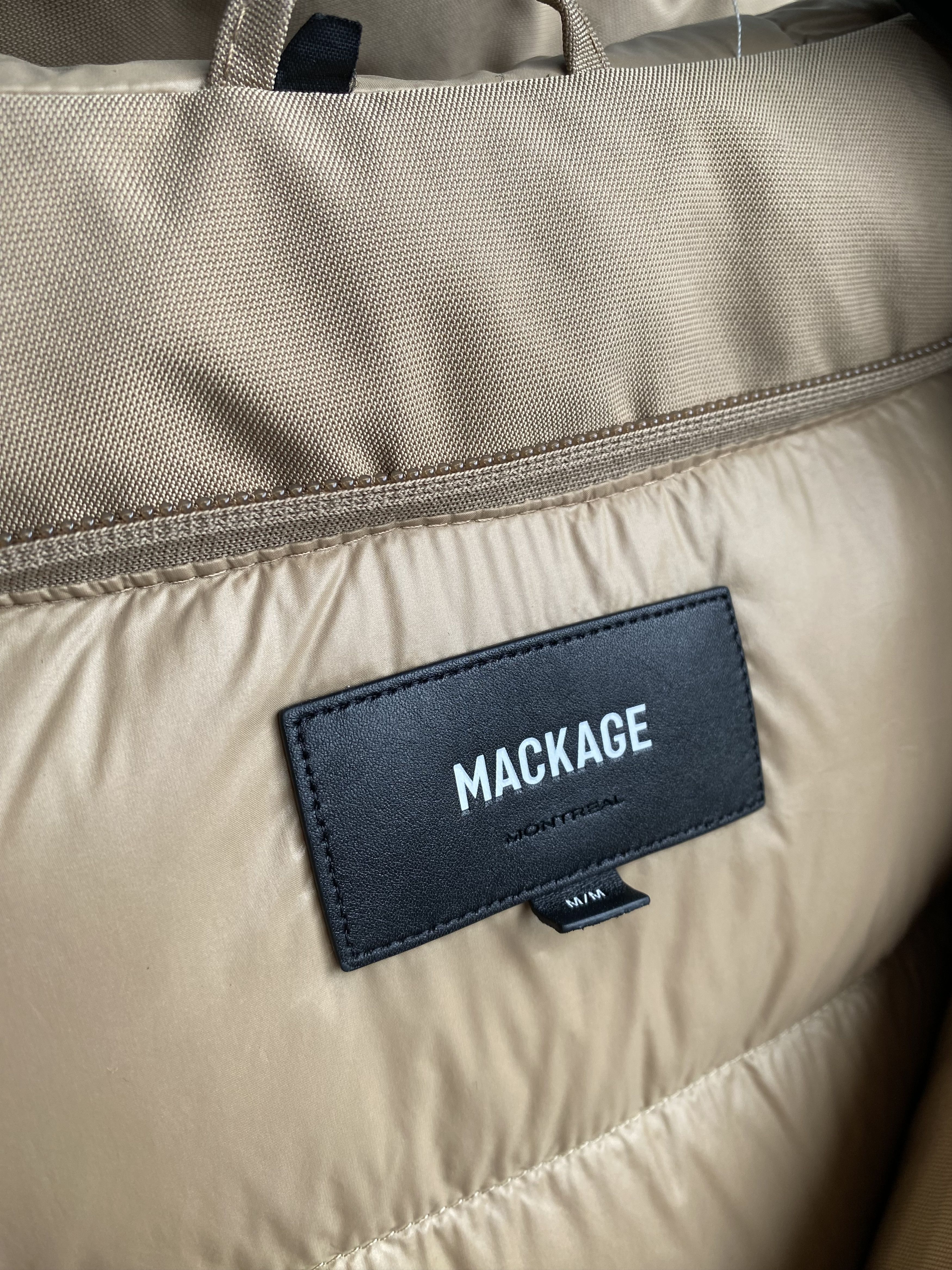 Mackage Mackage Montreal JENI-NF Camel Down Belted Coat rrp1290$ Size M / US 6-8 / IT 42-44 - 2 Thumbnail