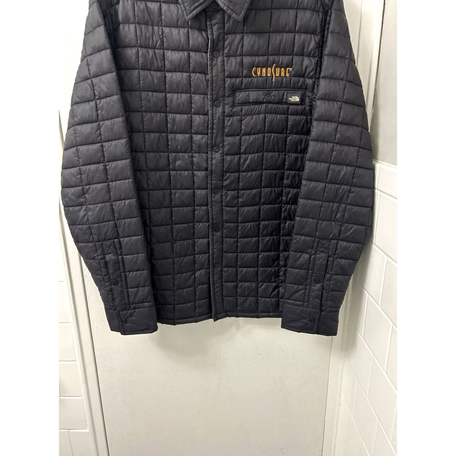 The North Face The North Face Thermoball Eco Jacket Mens M Black Snap L/S Quilted Insulated Lined Nylon - Shirt Jacket Size US M / EU 48-50 / 2 - 3 Thumbnail