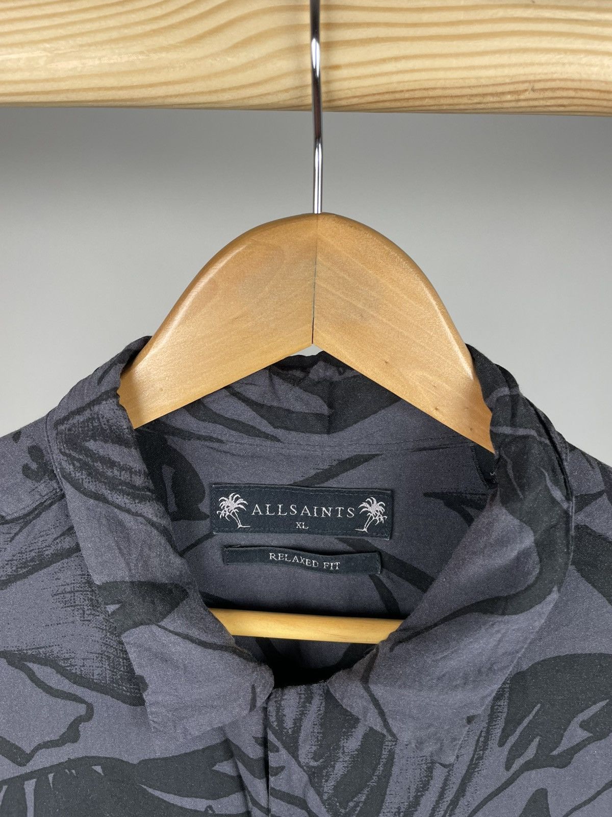 Allsaints × Vintage Allsaints lanai ss shirt viscose Size US XL / EU 56 / 4 - 4 Thumbnail