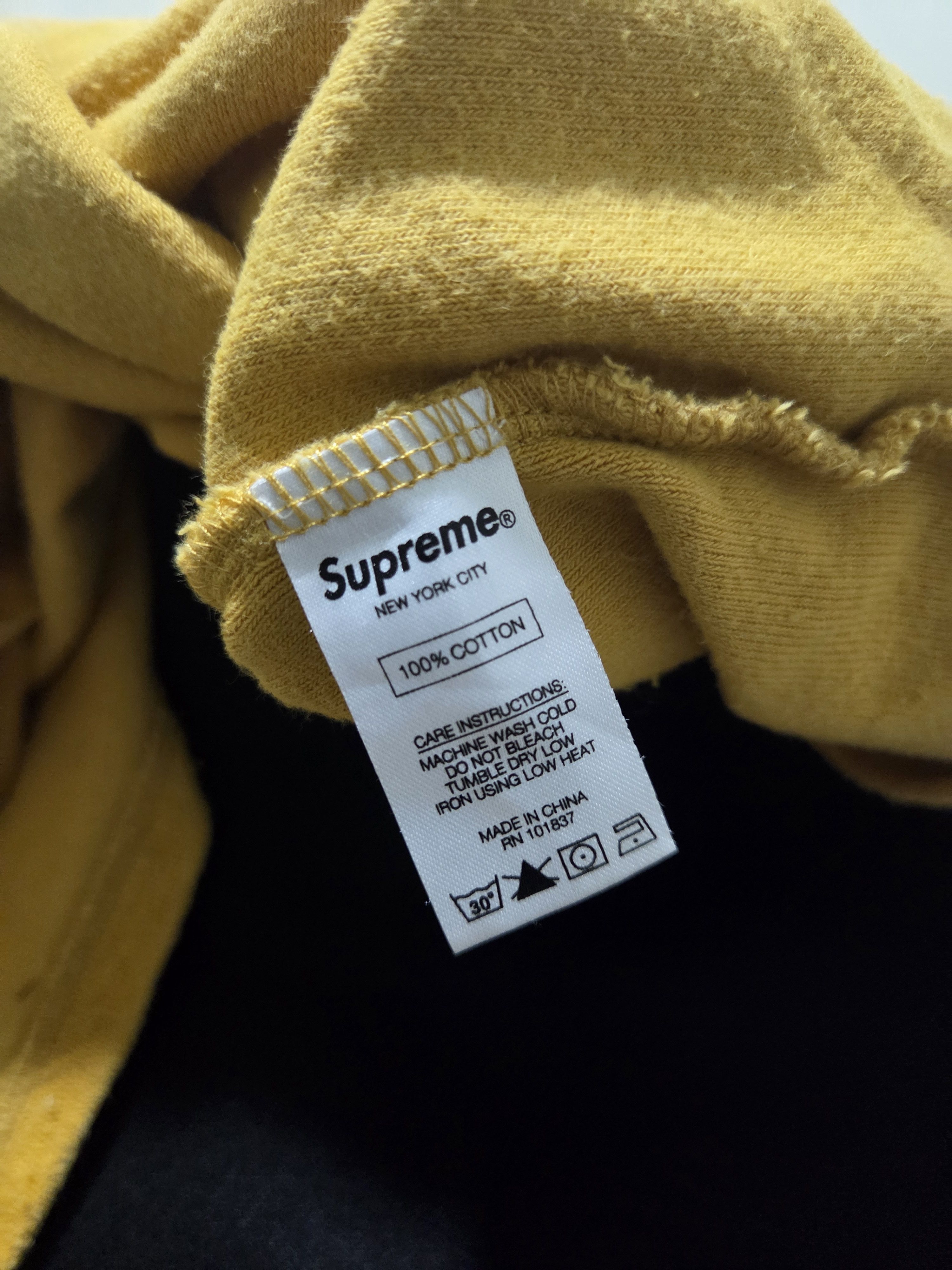 Supreme Terry Cloth SS17 Cabana Spell Out Embroidery Shirt
