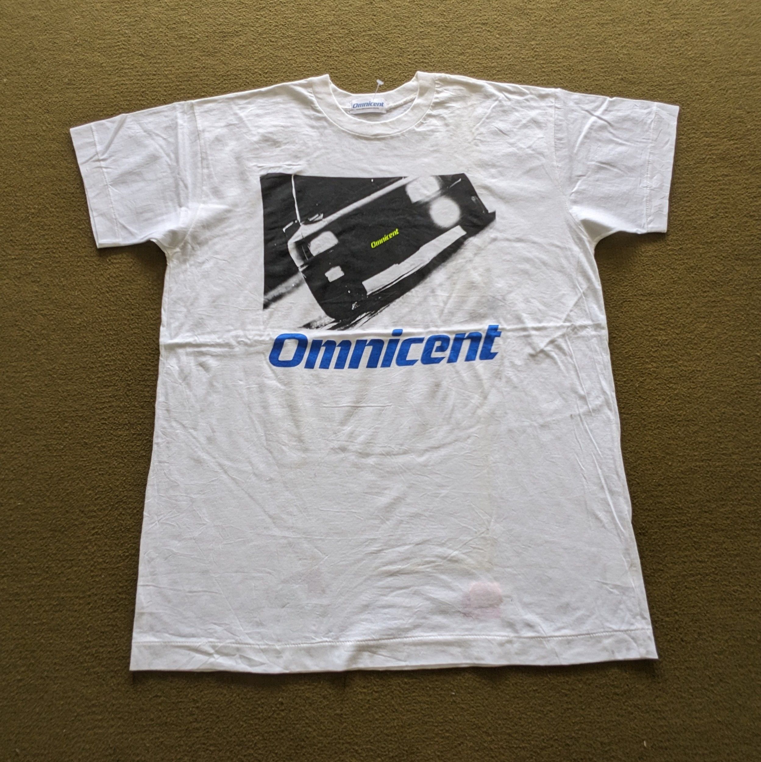 Vintage Vintage 90's OMNICENT Motorsports Racing T-shirt Size US L / EU 52-54 / 3 - 1 Thumbnail