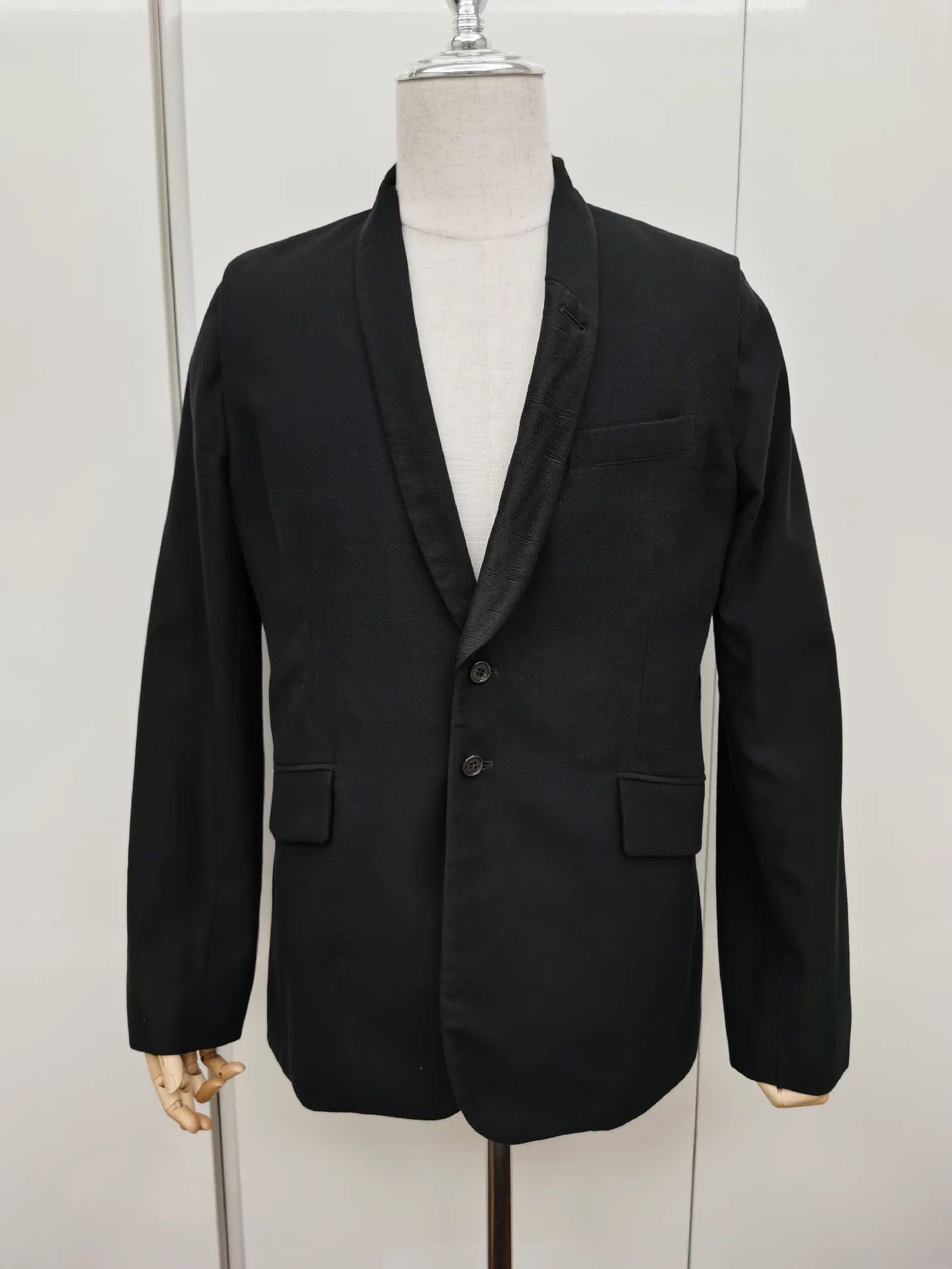 Ann Demeulemeester Ann Demeulemeester Notch Lapel Blazer M (worn 2x dope) Size US M / EU 48-50 / 2 - 1 Thumbnail
