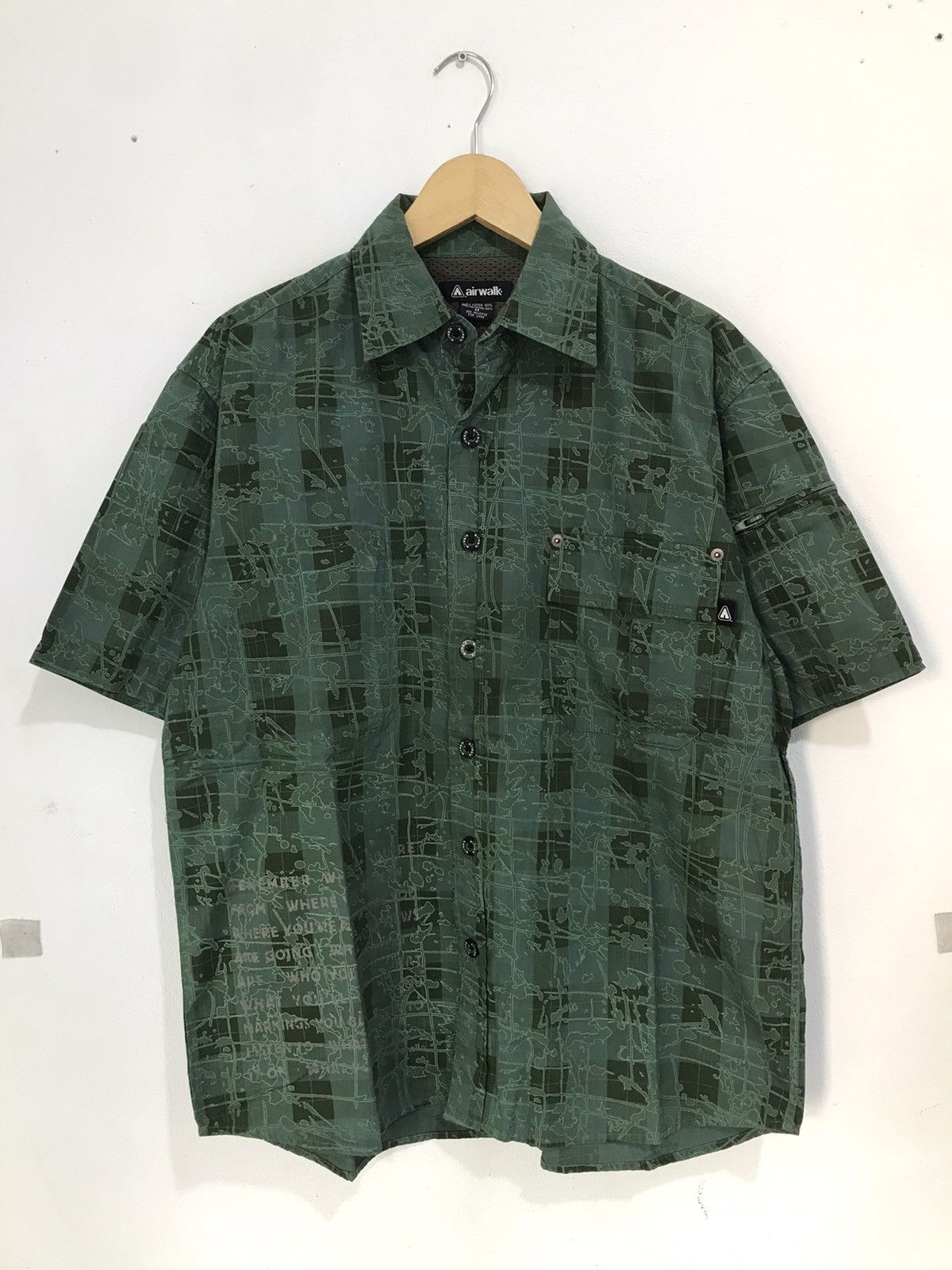 Hysteric Glamour Japanese Airwalk Camo Military poem Shirt Size US M / EU 48-50 / 2 - 1 Thumbnail