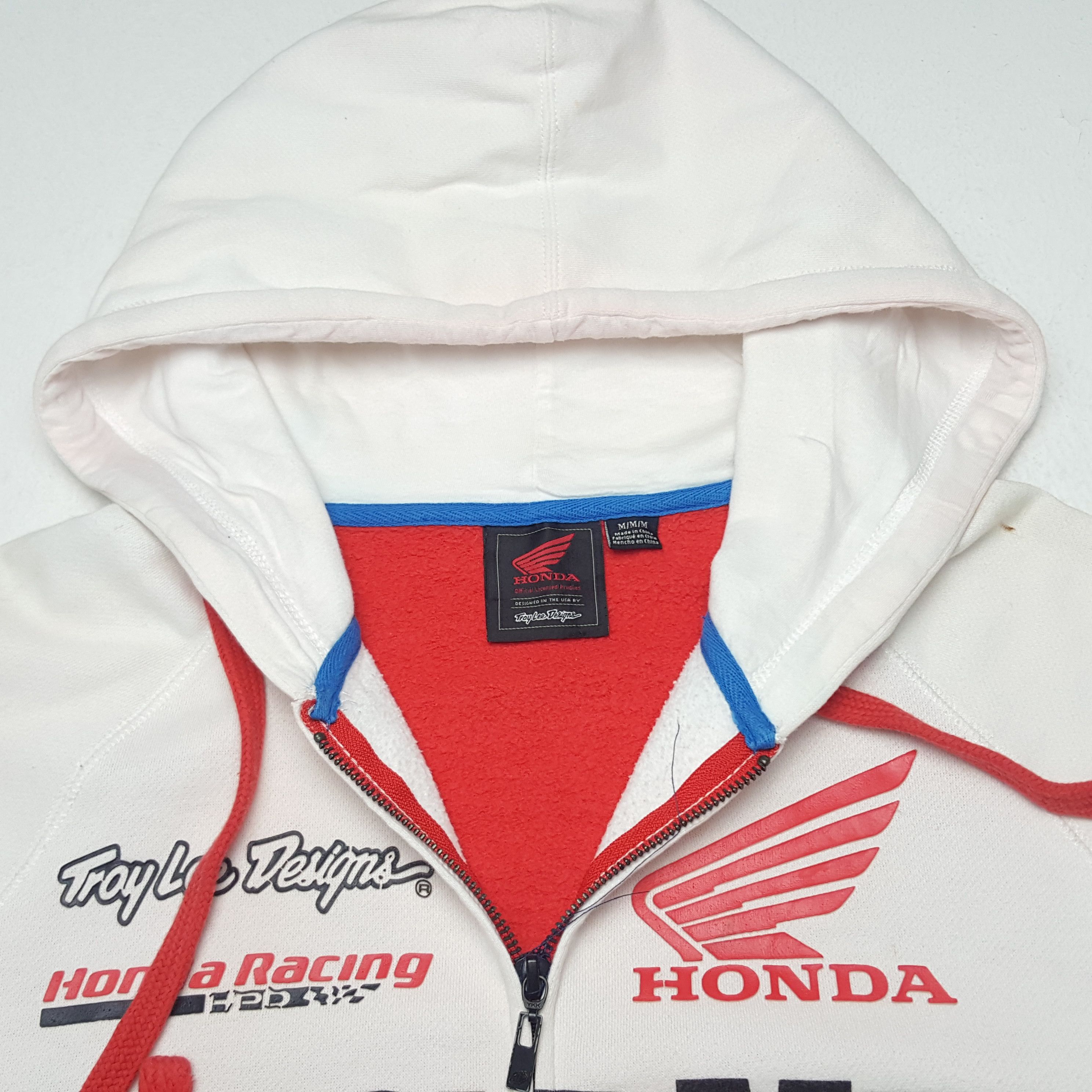Honda × Vintage Vintage Honda Muscle Milk Zipper Jacket With Hoodies Size US M / EU 48-50 / 2 - 5 Thumbnail