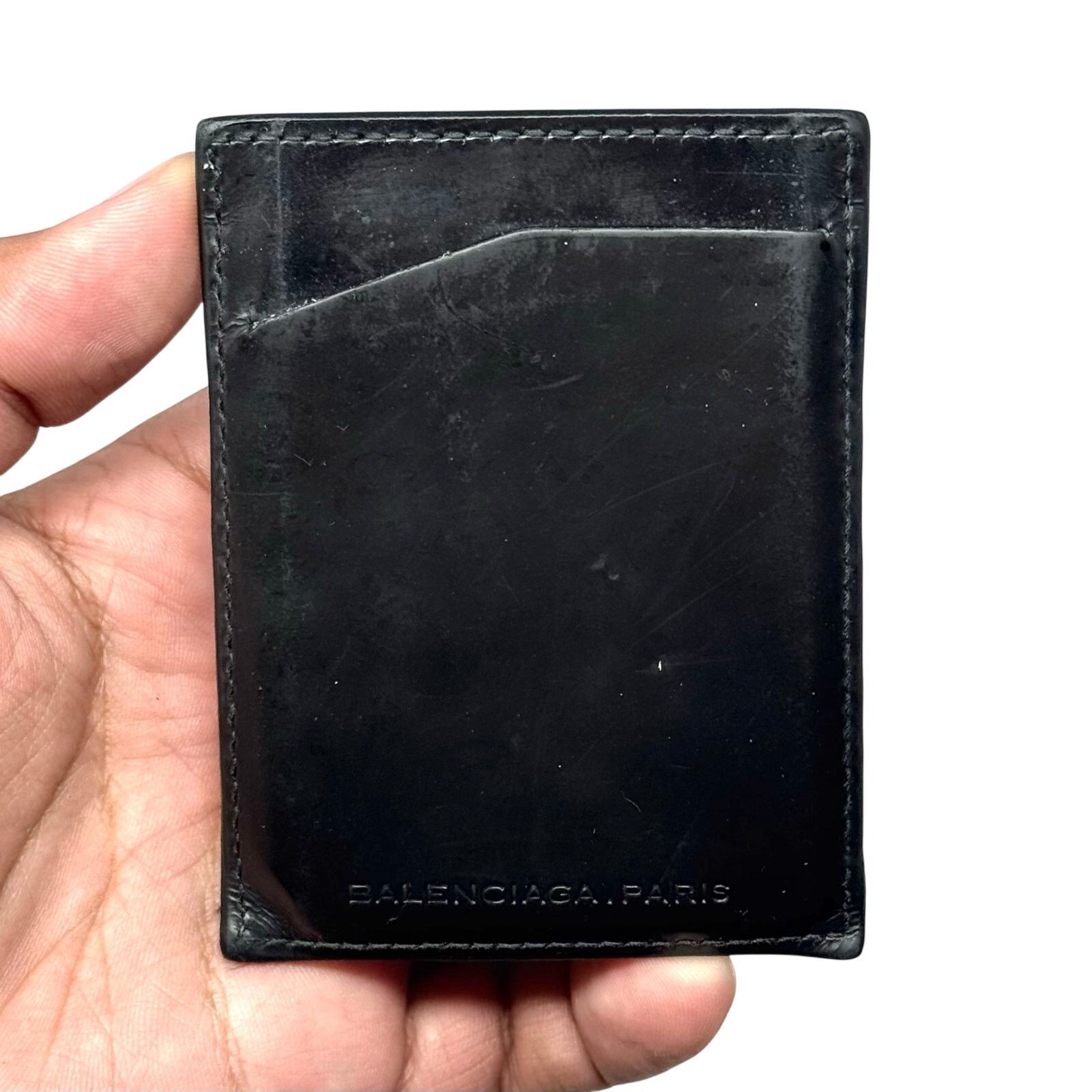Balenciaga Balenciaga Studded Cardholder Wallet Size ONE SIZE - 3 Thumbnail