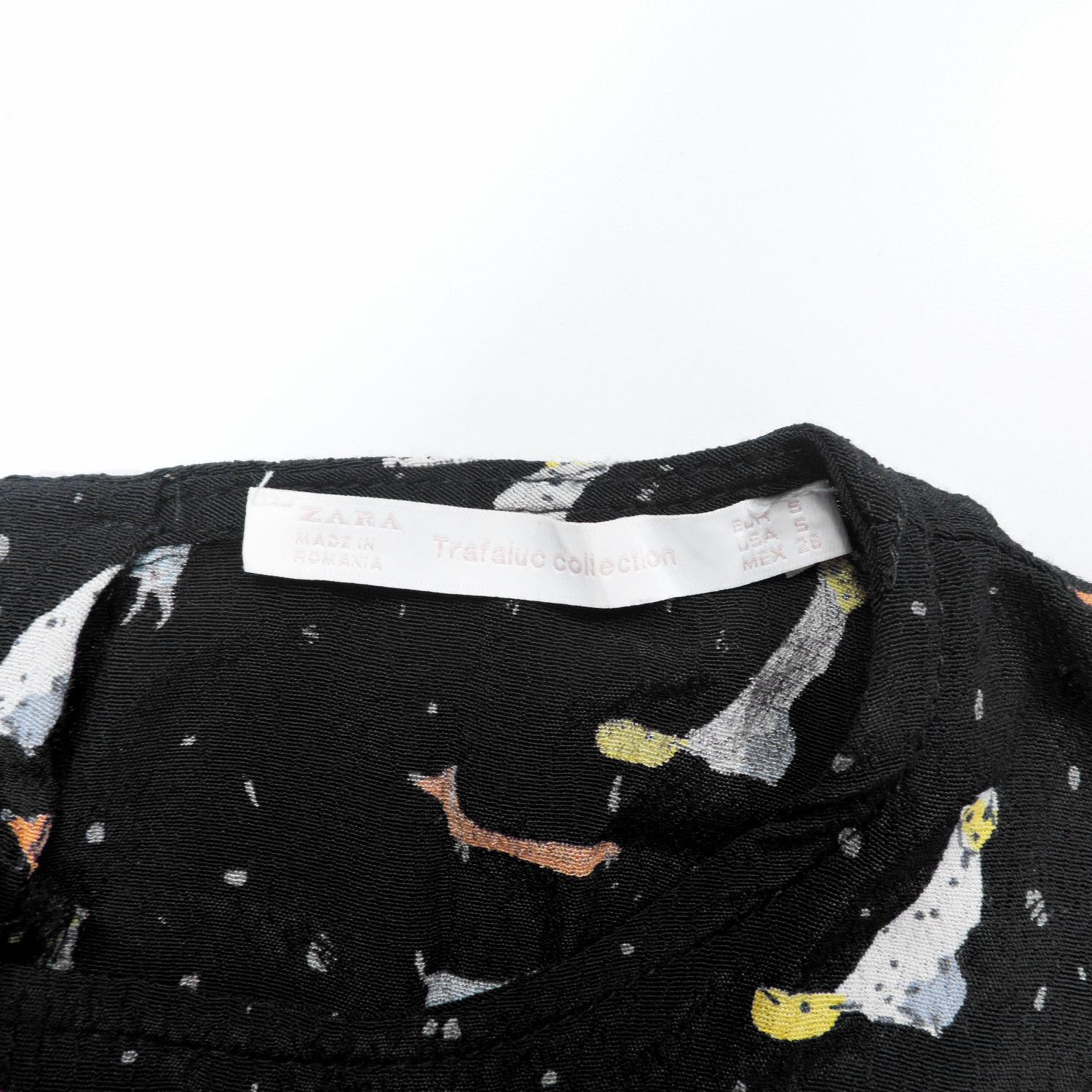 Zara ZARA TRAFALUC COLLECTION DOG PRINTED PATTERN MINI DRESS Size S / US 4 / IT 40 - 3 Thumbnail