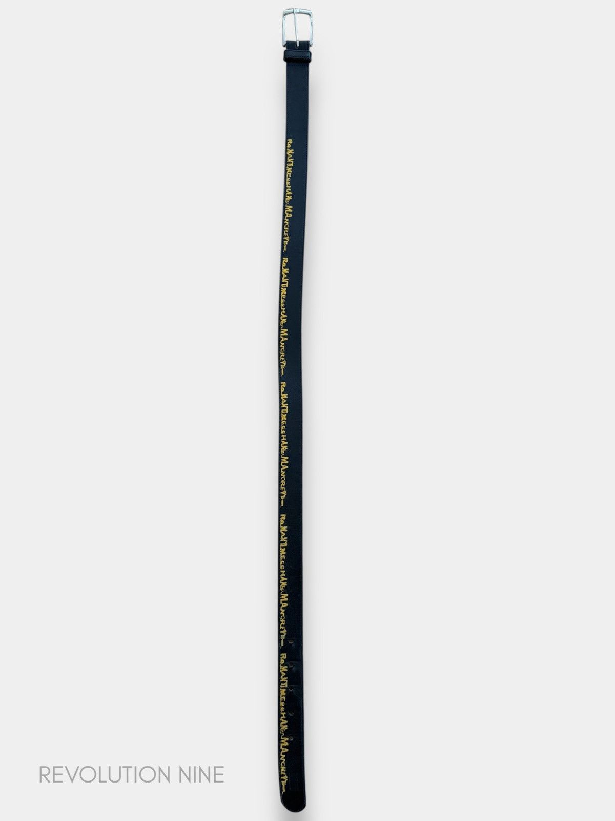 Marithe + Francois Girbaud Marithe + Francois Girbaud 90s/00s yellow embroidery belt Size 28 - 3 Thumbnail
