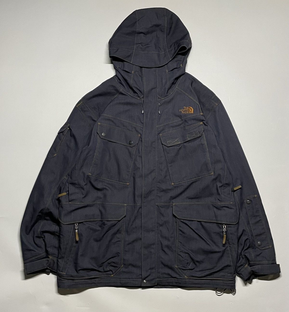 The North Face The North Face Hyvent Denim Outdoor gropcore jacket Size US XL / EU 56 / 4 - 11 Thumbnail