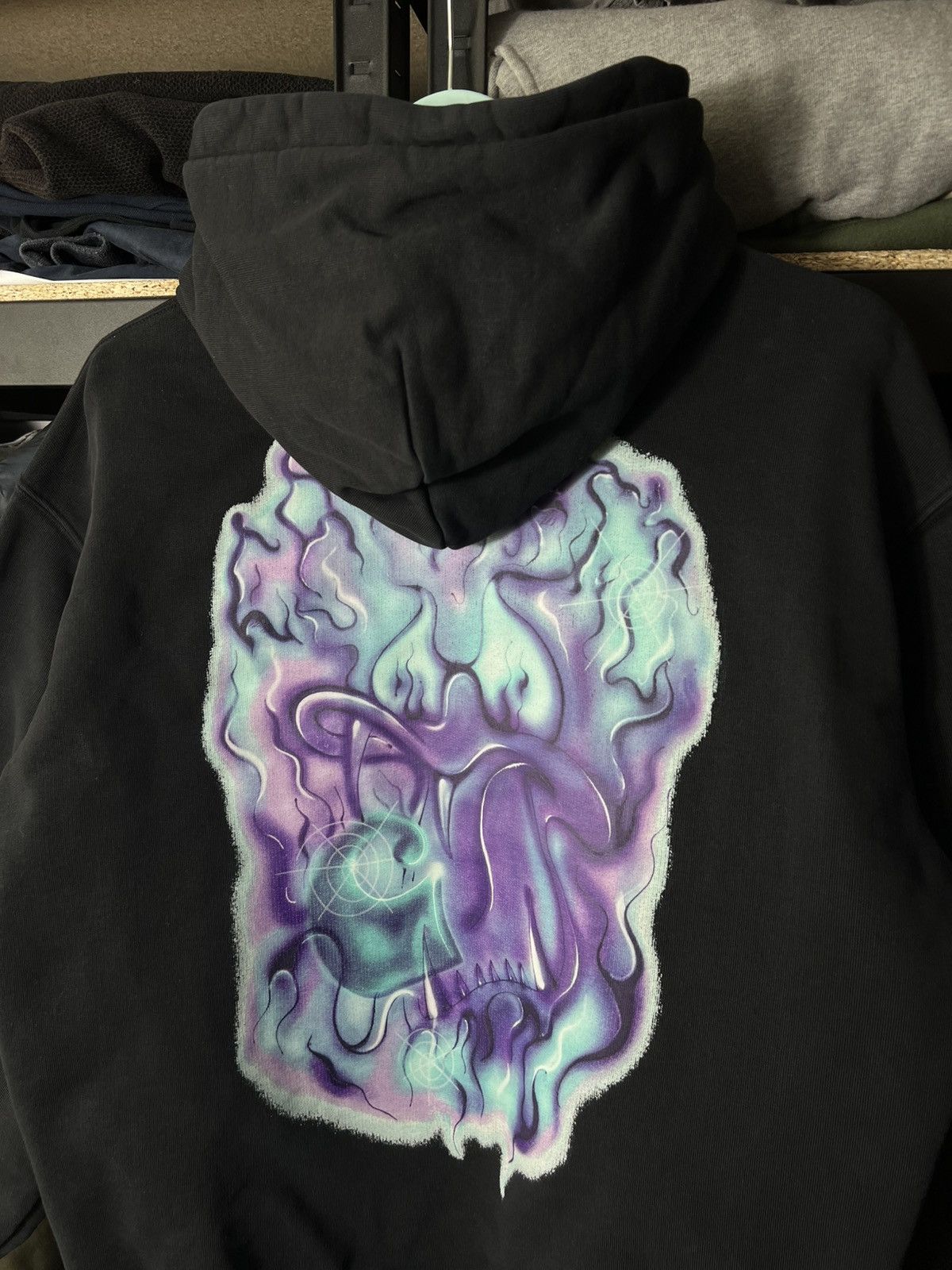 Carhartt Carhartt WIP Hoodie Black Graphic Print Loose Fit Size S Size US S / EU 44-46 / 1 - 4 Thumbnail