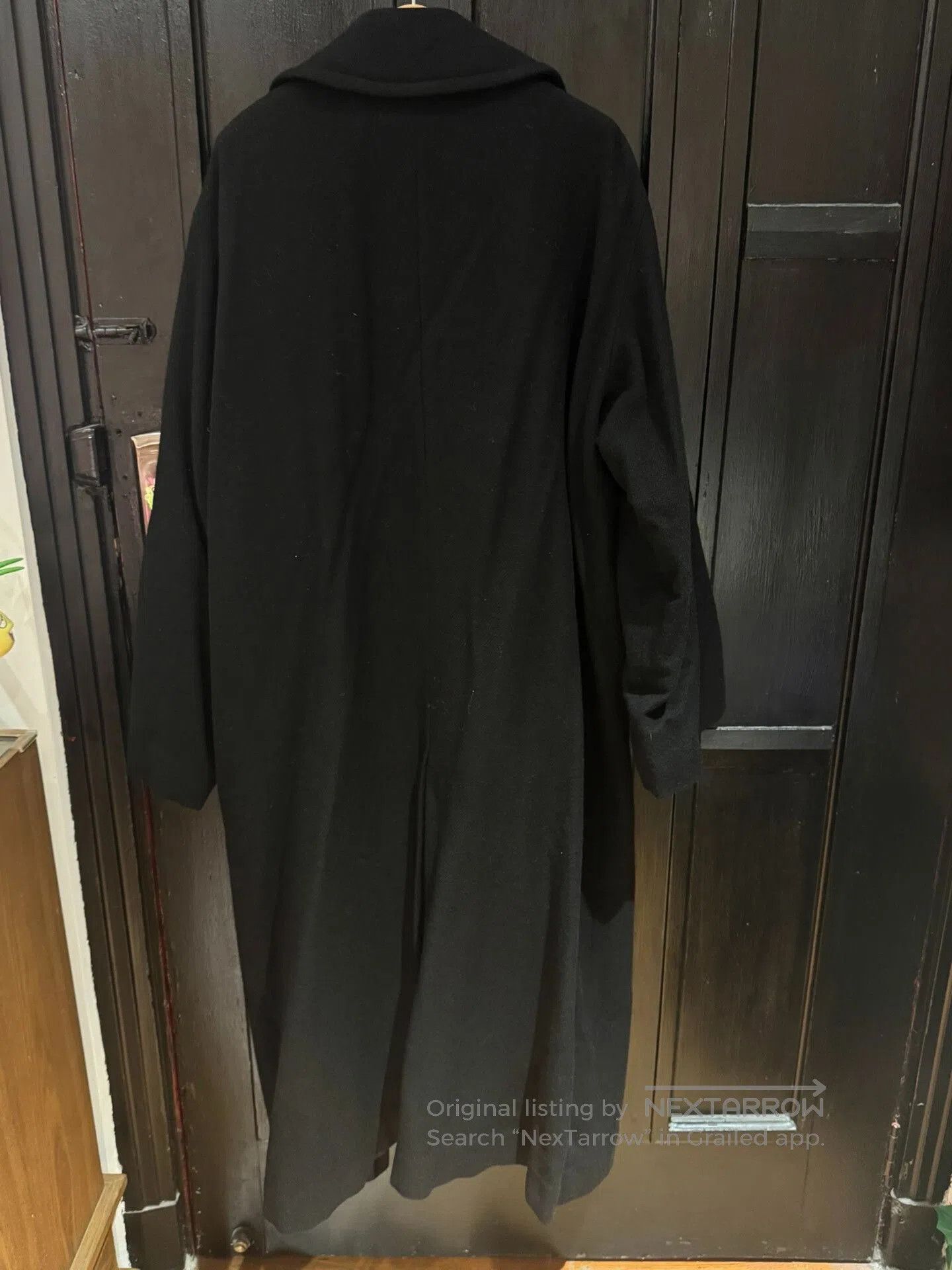 Y's long black wool oversized coat by y's. Size US XXL / EU 58 / 5 - 2 Thumbnail