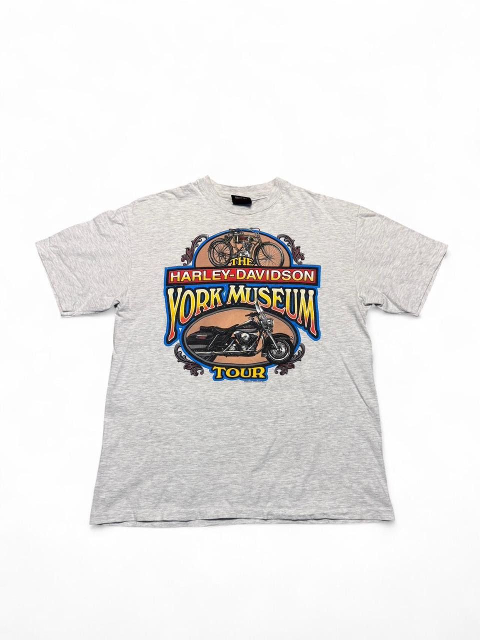 Harley Davidson Vintage 1994 single stitch Harley Davidson tour York museum Size US L / EU 52-54 / 3 - 1 Thumbnail