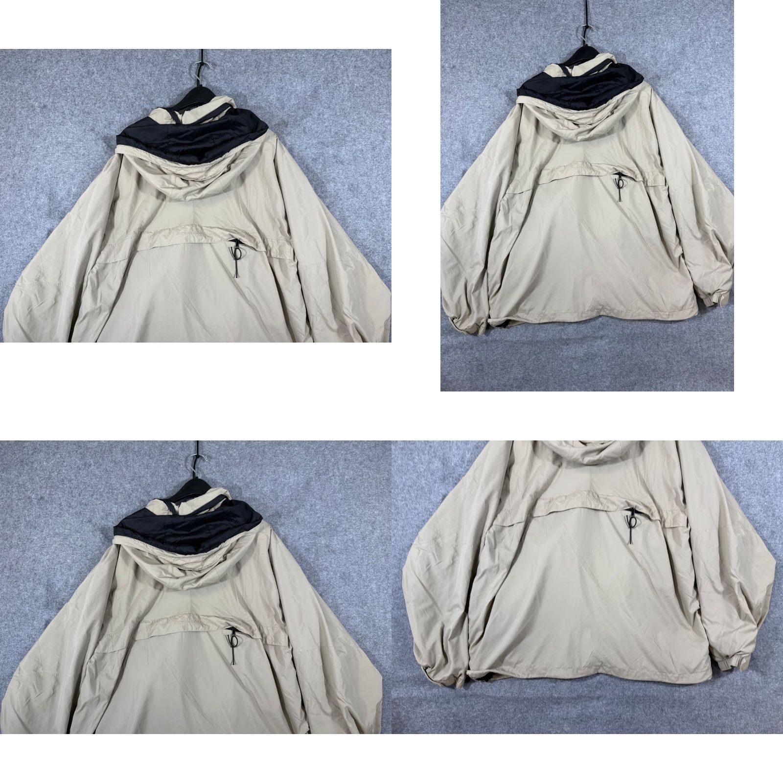 Royal Robbins Royal Robbins Hooded Jacket Mens XL Beige Full Zip Lined Outdoor Travel Utility Windbreaker Jacket Size US XL / EU 56 / 4 - 8 Thumbnail