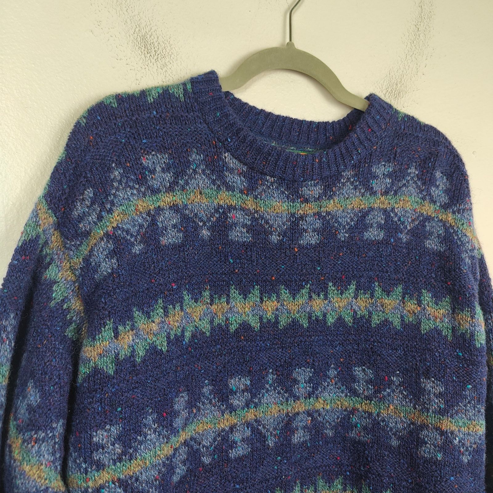 Other Vintage Alps Wool Blend Sweater Mens Medium Knit Size US M / EU 48-50 / 2 - 2 Thumbnail