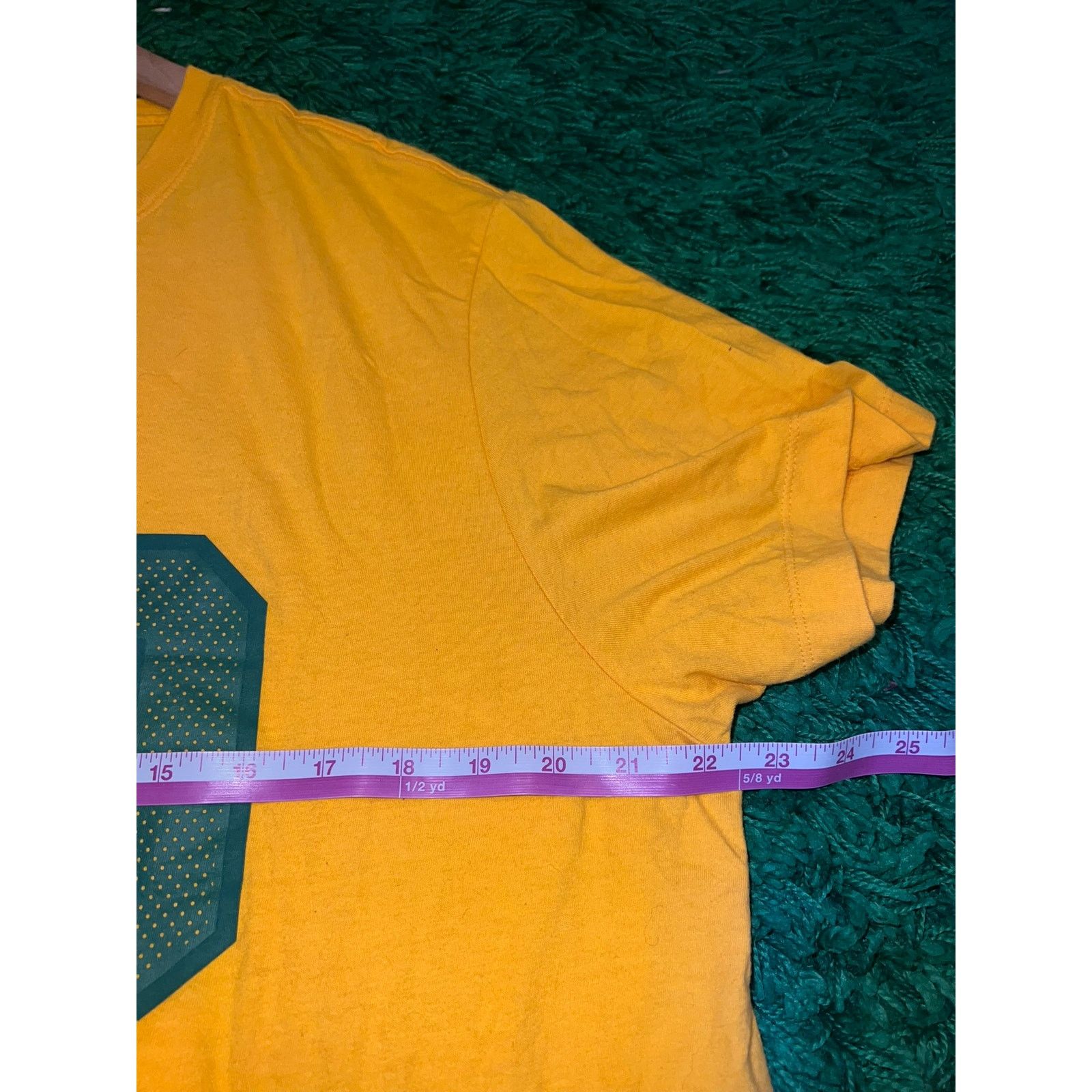 Nike Nike Aaron Rodgers Shirt Green Bay Packers Yellow Tee XL NFL Size US XL / EU 56 / 4 - 7 Thumbnail