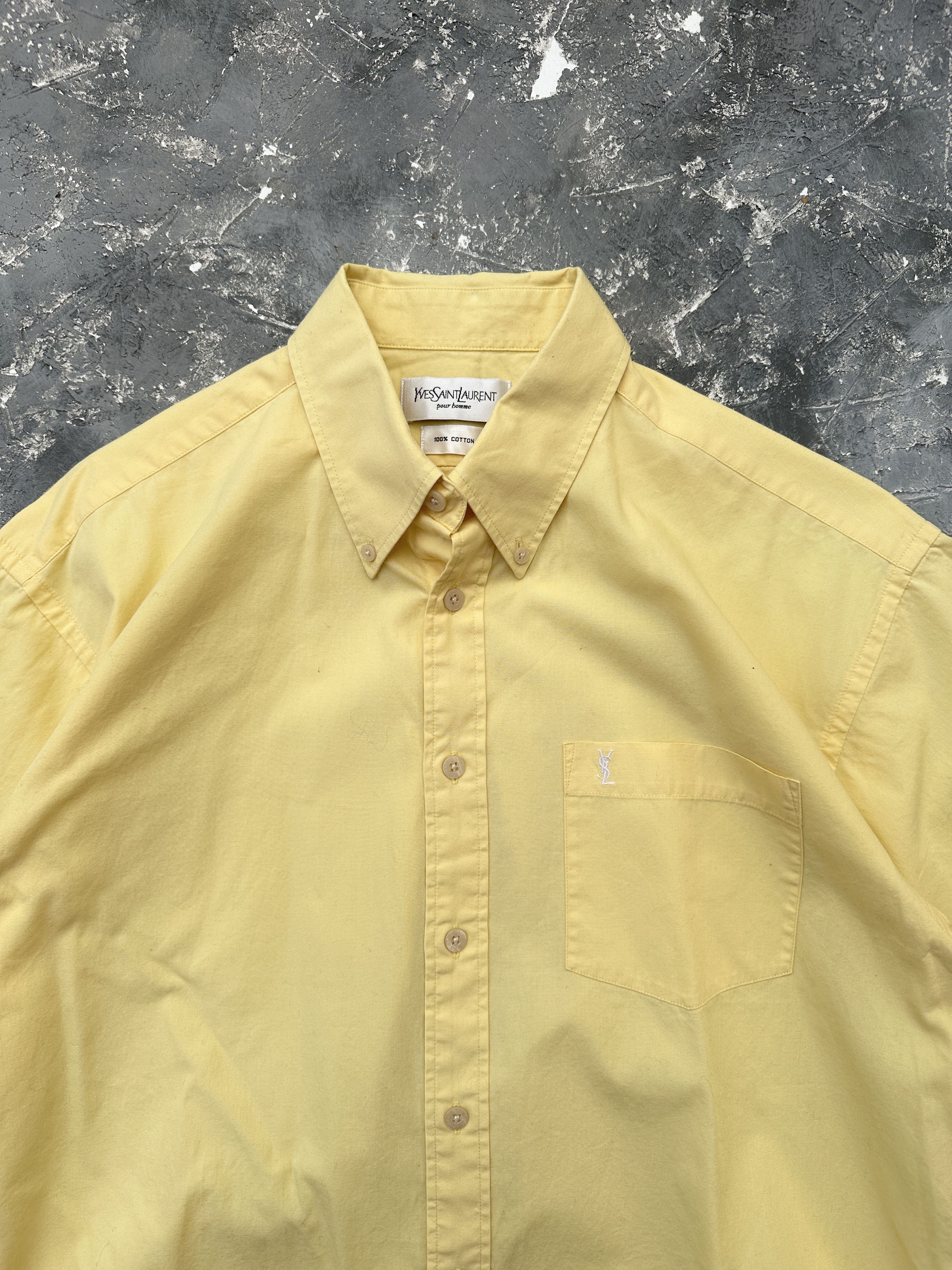 Vintage × Yves Saint Laurent vintage ysl yves saint laurent shirt Size US M / EU 48-50 / 2 - 3 Thumbnail