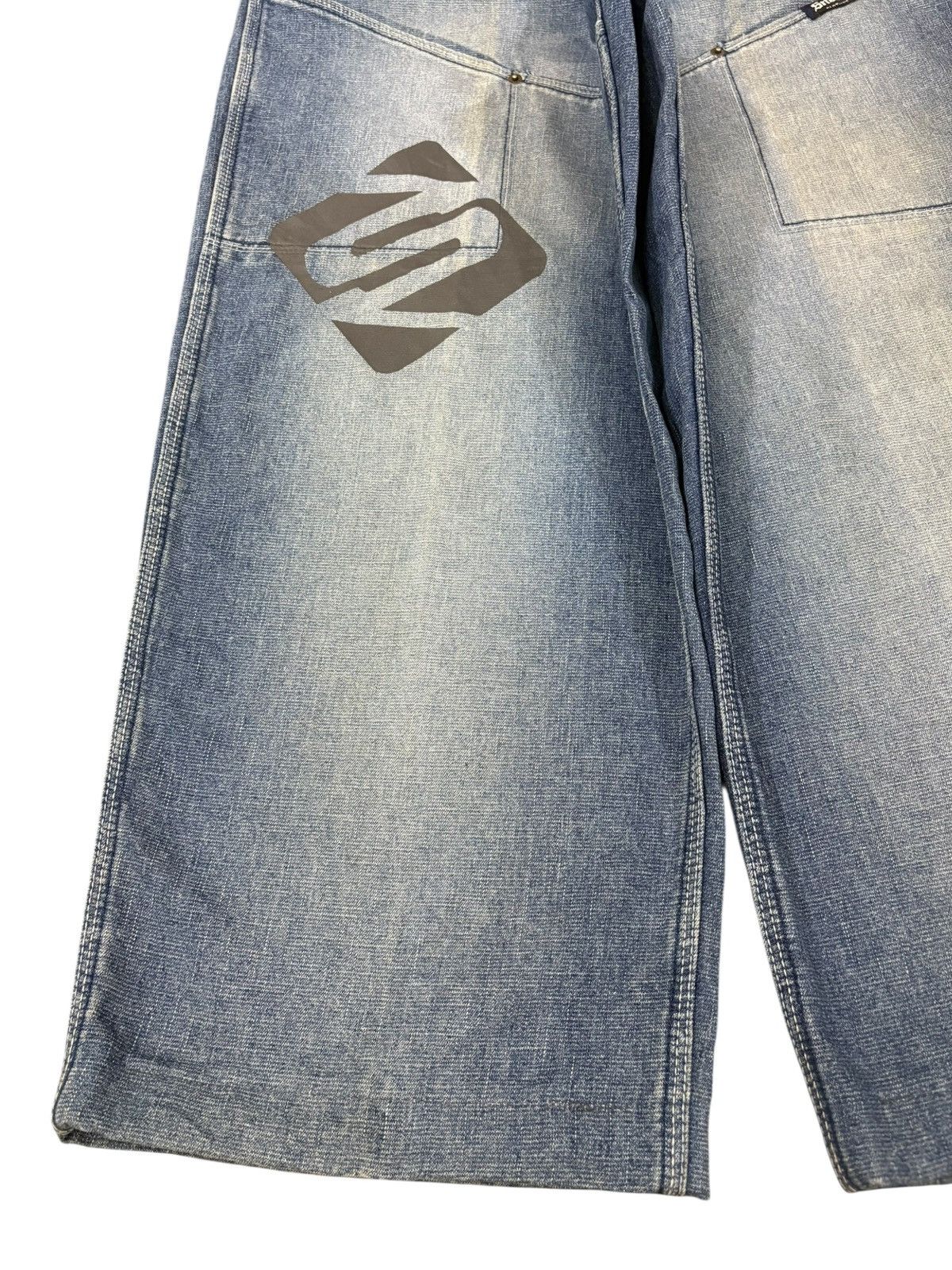 Snoop Dogg Vintage Snoop Dog Loose Baggy Jean Shorts Jorts Size US 36 / EU 52 - 6 Thumbnail