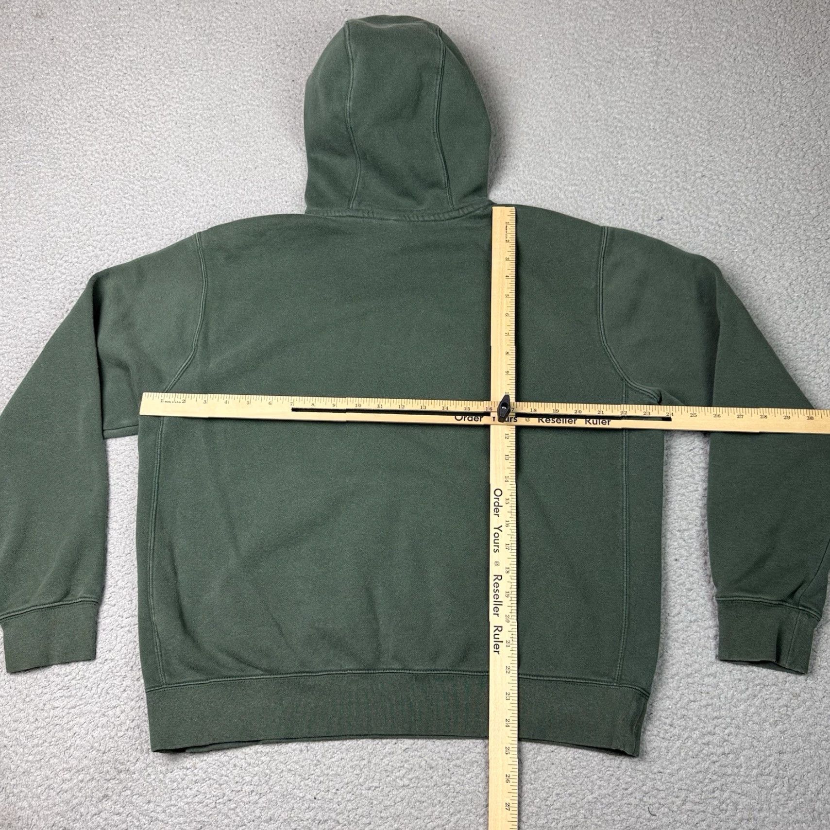 Nike Nike Hoodie Men M Green Logo Pullover Fleece Sweatshirt Casual Size US M / EU 48-50 / 2 - 6 Thumbnail